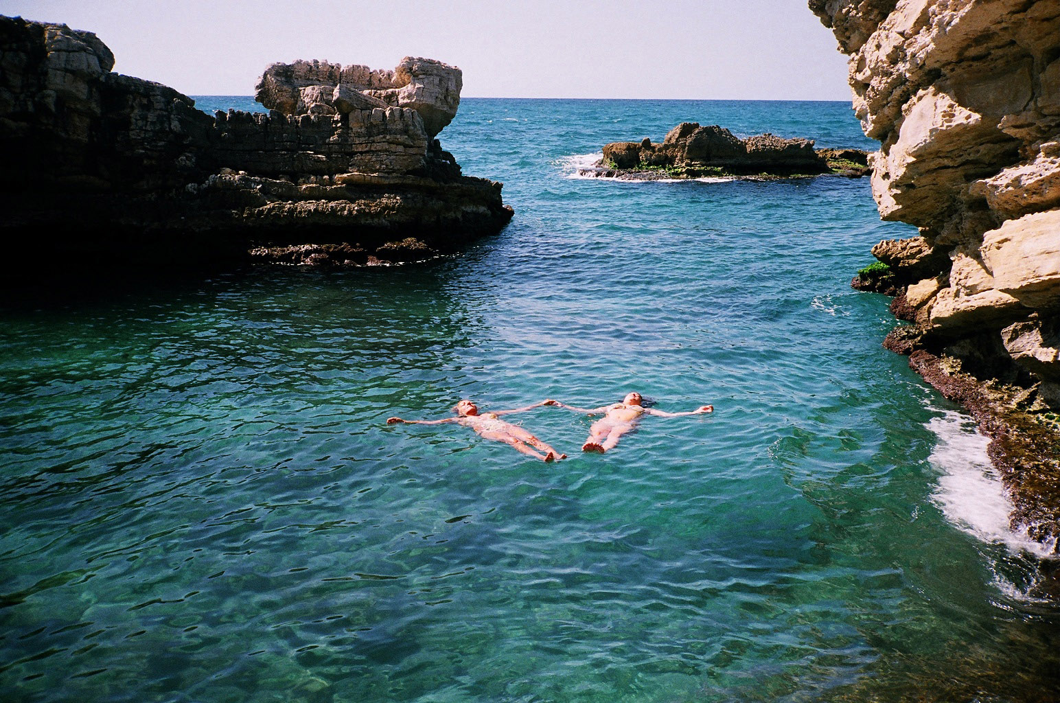 Joining beach in kfarabida, an 8-minute drive from beit al batroun