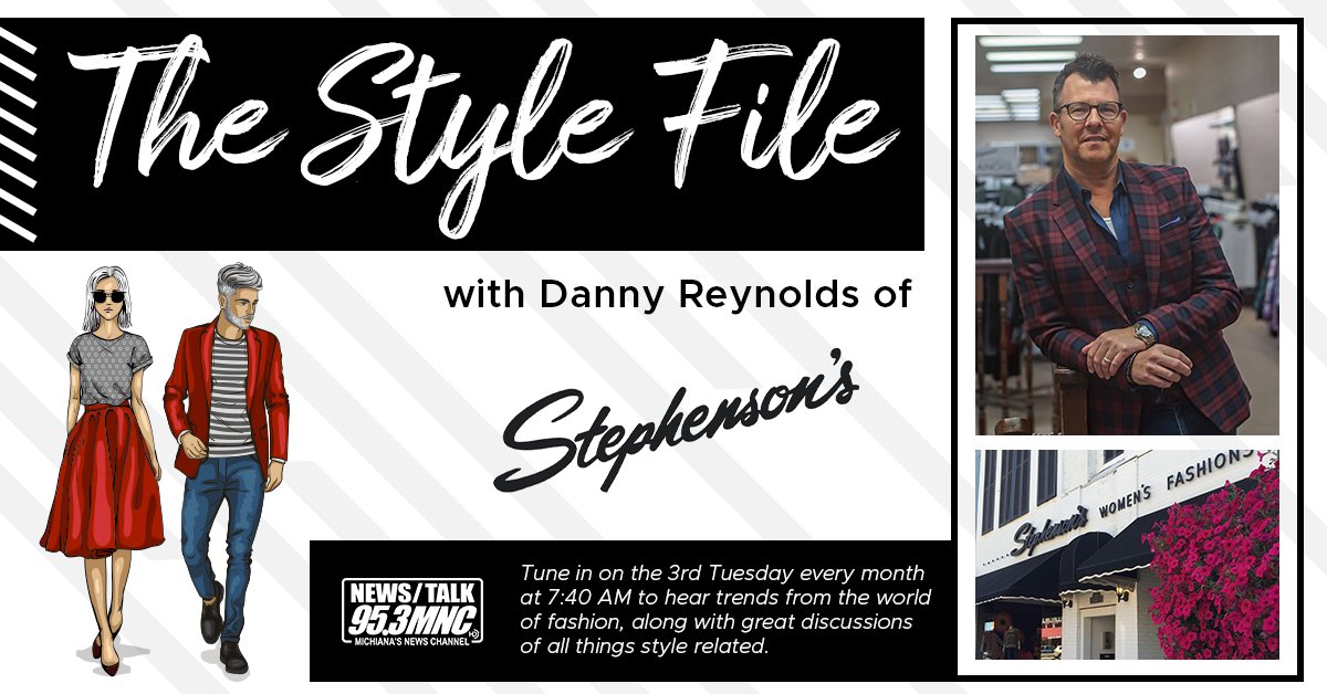 Many Stephenson's followers may recall our years covering fashion and style topics of all types on the Fox Fashion Friday series. Lonnnggg time friends might even remember The Style File on Etruth.com - the original digital style showcase on an an ea