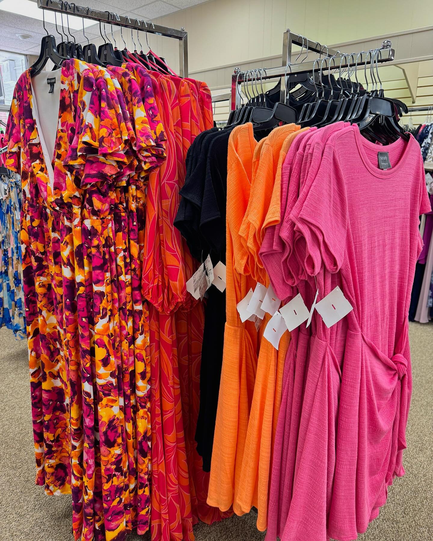 Newest color trend: pink and orange!! We are loving these bright, happy colors for summer 🩷🧡

#dress #dresses #summerstyle #springstyle #pink #orange #summer