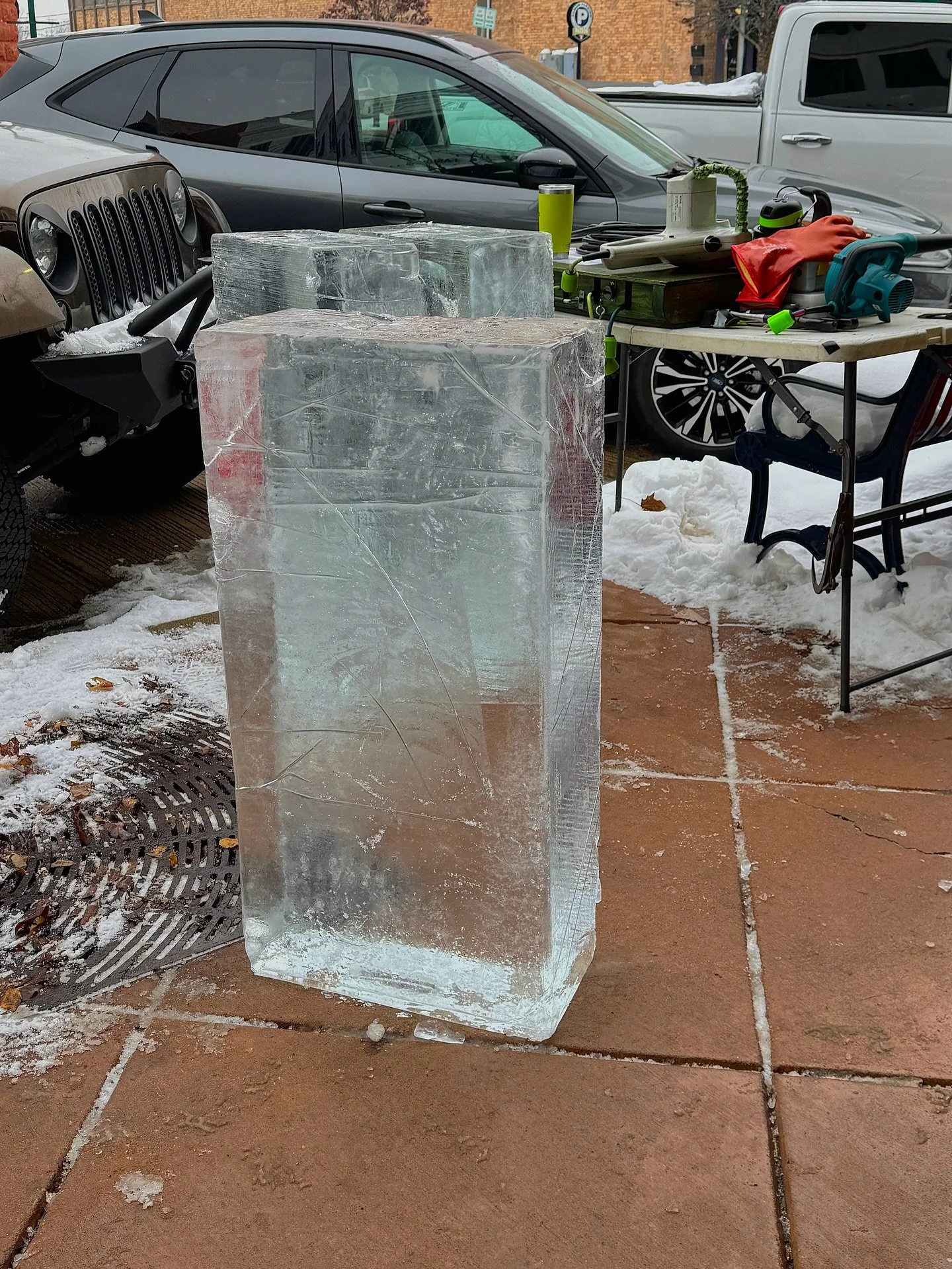It&rsquo;s ice sculpture time!! You know the drill - leave your guesses below, and we&rsquo;ll announce the winner at the end of the day! PLUS in celebration of Winterfest, visit us any time today, mention this post, and save 30% on a style of your c