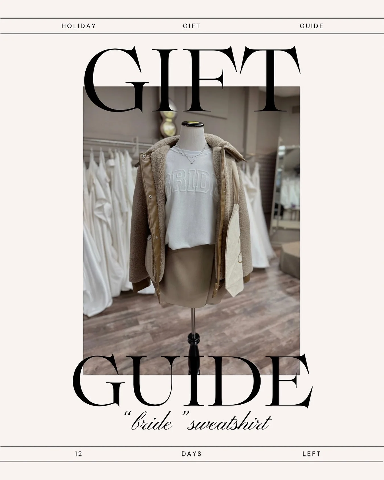 Stephenson&rsquo;s Gift Guide Day 3: Bridal merch! The perfect gift for all brides-to-be 🤍 Mention this post and save 20% on all of your bridal gifts*. 🎁 

#shop #giftidea #promo #shopsmall #shoplocal #Christmasgift

*Gowns, veils, and premium jewe