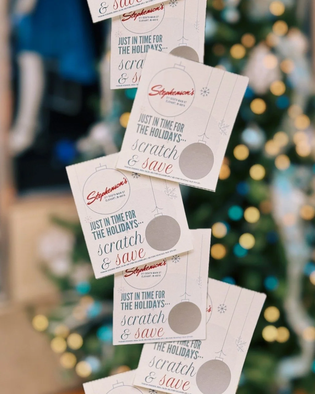 Save up to 50% on your ENTIRE PURCHASE at our Secret Savings Sale! Shop 'til you drop, scratch off your card, and reveal savings of 20%, 30%, or 50% THIS THURSDAY - SATURDAY! 🎄

Celebrate with surprise savings, great gift ideas, and free gift wrappi