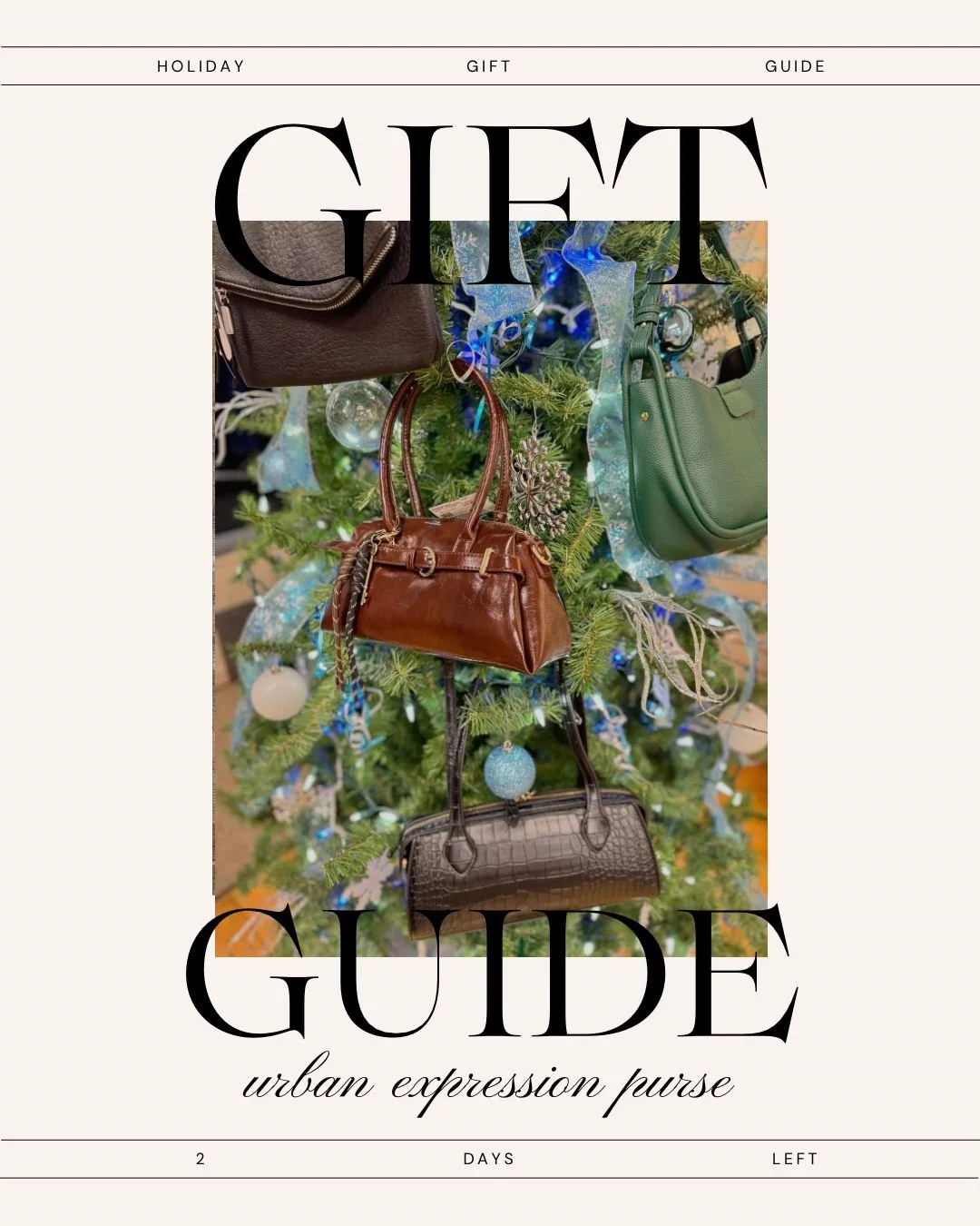 Stephenson&rsquo;s Gift Guide Day 11: Purses and handbags! Save 20% on these adorable accessories all day December 23rd by mentioning this post at checkout! 🎁

#shop #giftidea #promo #shopsmall #shoplocal #Christmasgift