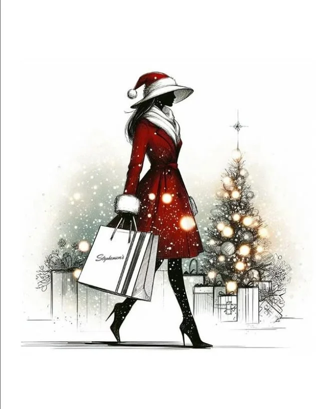 Merry Christmas from your friends at Stephenson's ❤️🤍

We appreciated getting to spend another stylish Christmas season with you! We will be closed Thursday, the 25th, but join us again on Friday for normal hours! Happy Holidays, we look forward to 