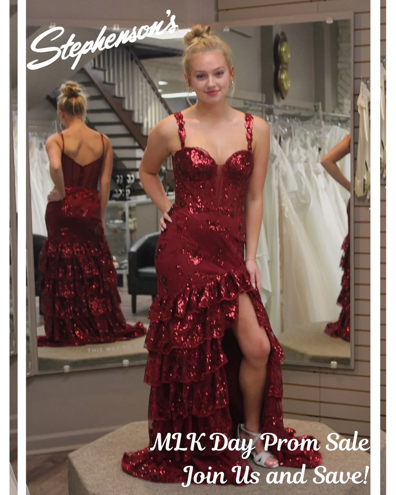 Join us this Monday for MLK Day, and save 20% on your dream prom dress ❤️🎉 (Plus, enjoy a preview day on Saturday!) We can&rsquo;t wait to get this prom season started!!

#prom #promdress #promdressshopping #prom2026