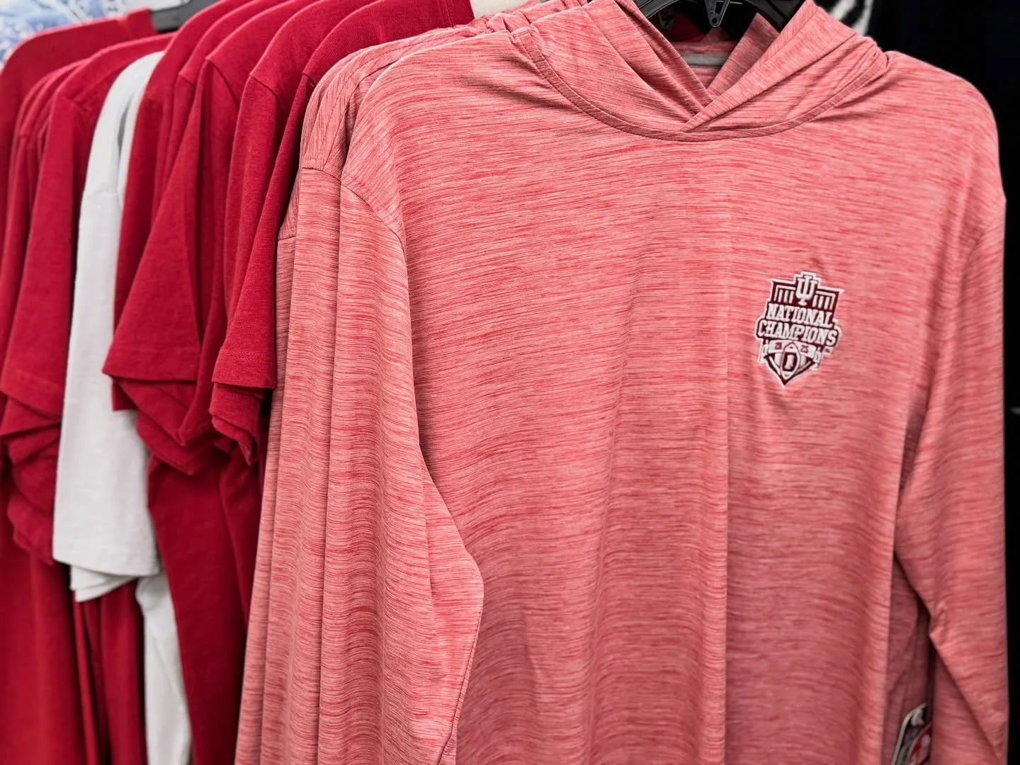 They&rsquo;re here ❤️🤍
Our Indiana University championship apparel has arrived! These styles are going fast, so make sure to call or DM us to get yours reserved!

#iu #indiana #indianauniversity #championship #football