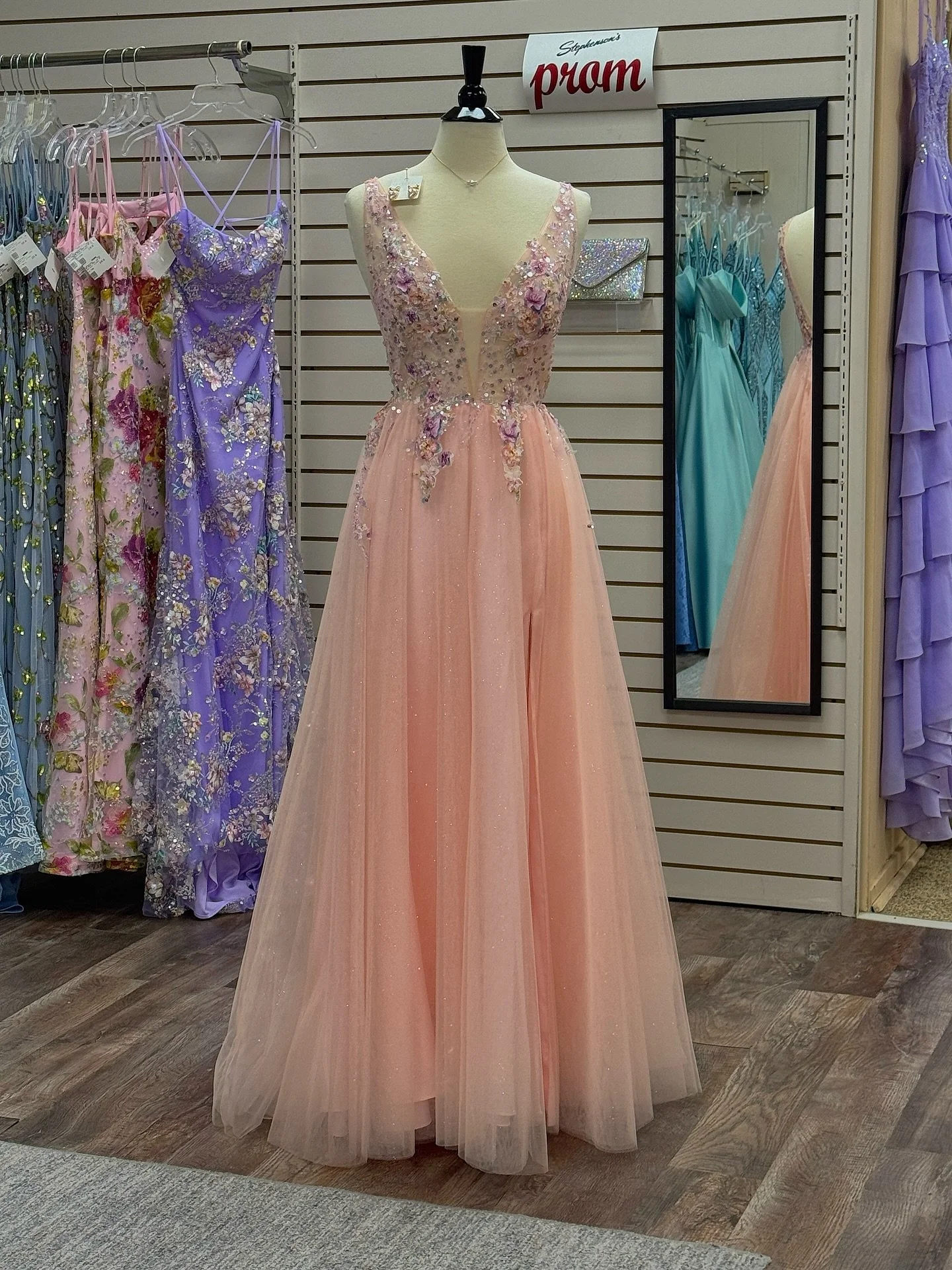 It&rsquo;s all in the details ✨
Join us for prom shopping tomorrow from 10-4, no appointment required!

#shop #shopprom #promdress #promstyle