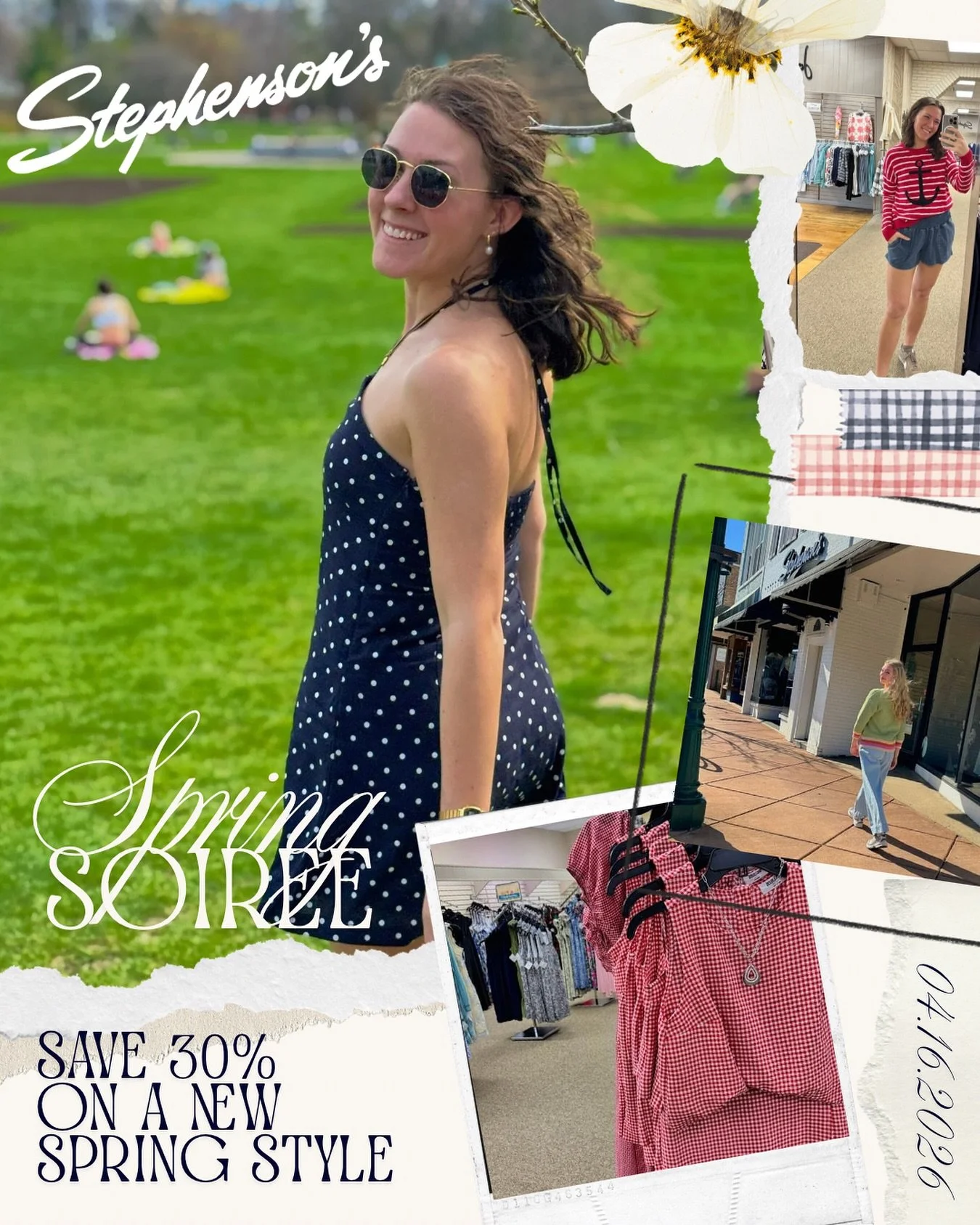 Tonight is the NIGHT!! Join us for the Downtown Elkhart Spring Soir&eacute;e for a special after-hours shopping experience, and save on a new spring item while you&rsquo;re here! 
P.s. We ARE open for prom shopping this evening - take this opportunit