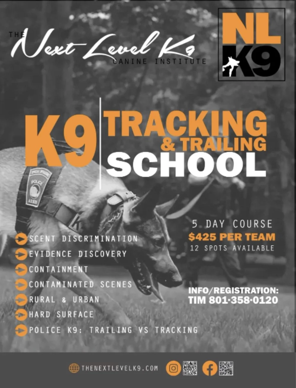 Courses — THE NEXT LEVEL K9