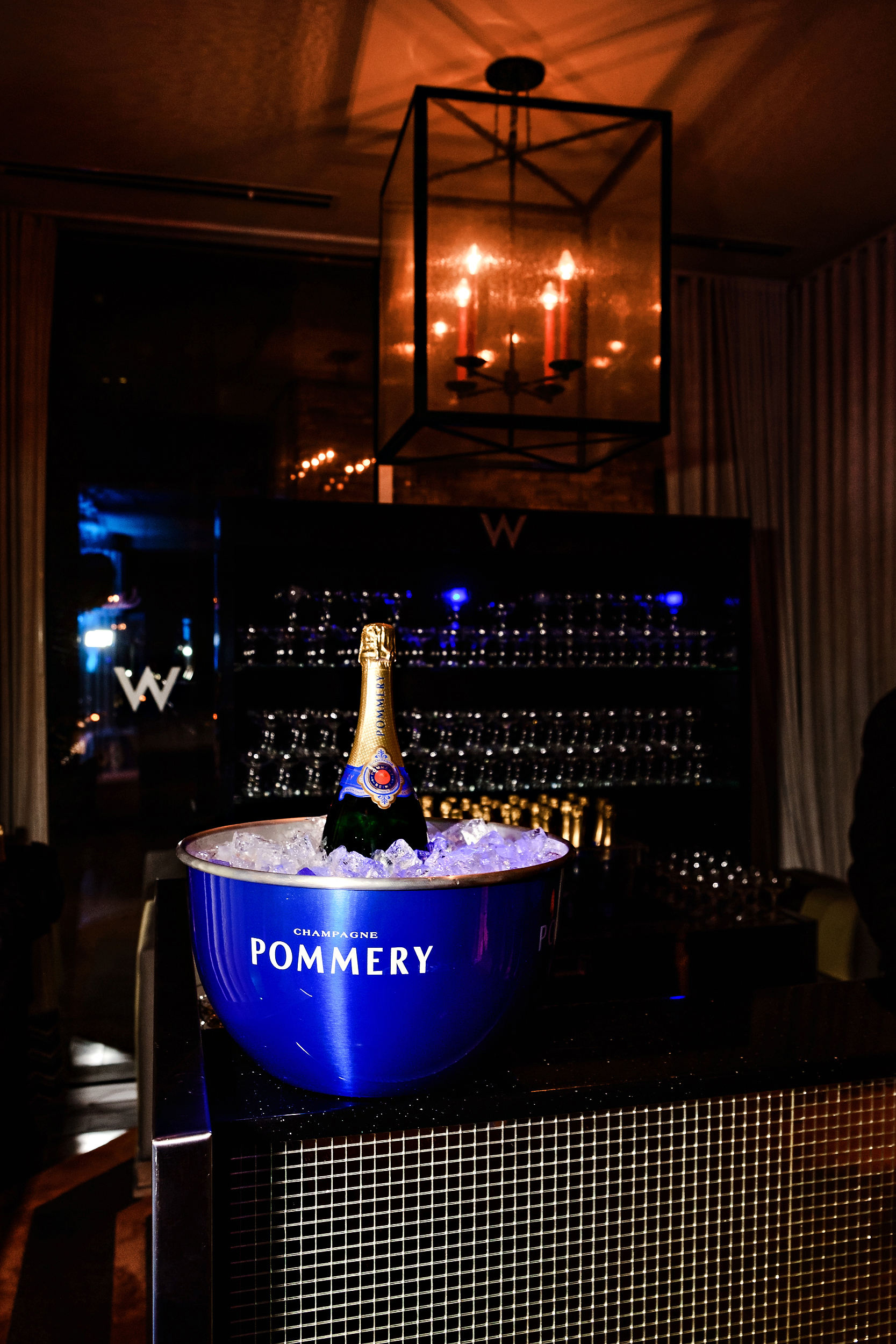 New Year's Eve Party Decor at the W Atlanta Hotel featured by top US Atlanta event photographer, Chelsea Patricia Photo