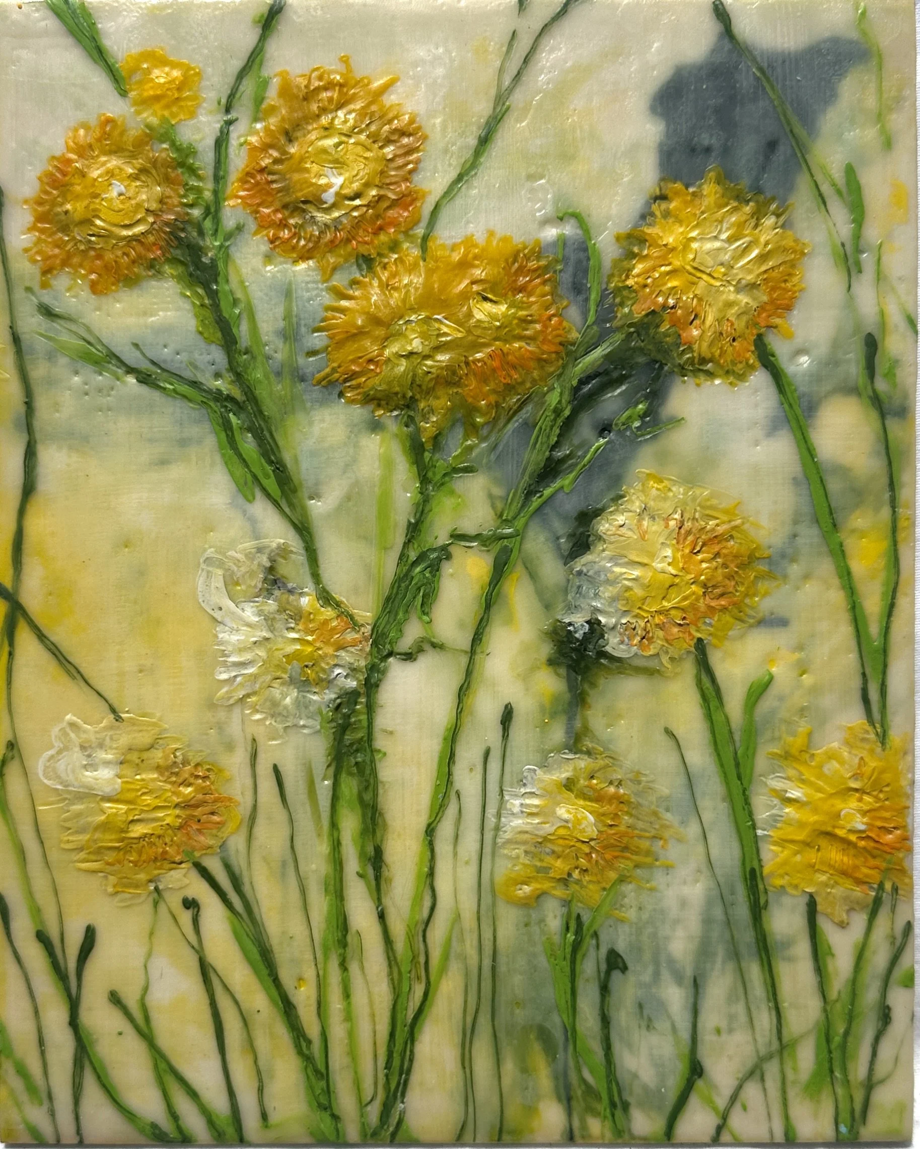 #14 First Bloom [SOLD]
Unframed: 10 x 8 x 0.75 in
Framed: 11.5 x 9.375 x 2.5 in