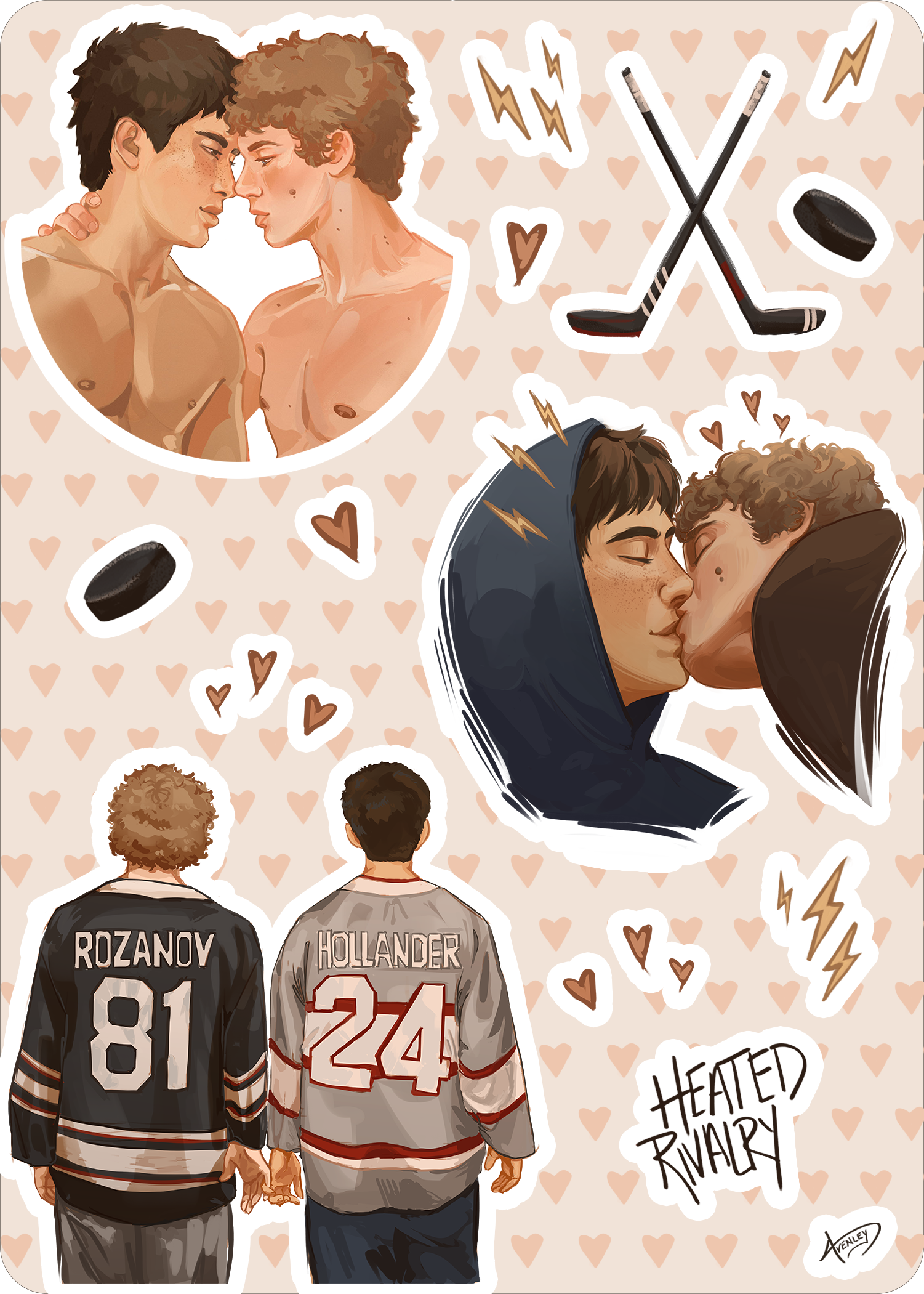 Hollanov Sticker Sheet