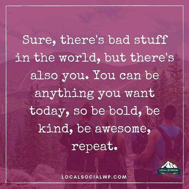 Looking up content for Presidentโs Day and came across a lot of knowledge from the #KidPresident.๐๐ผThis one stuck with me. #BeBold #BeKind #BeAwesome