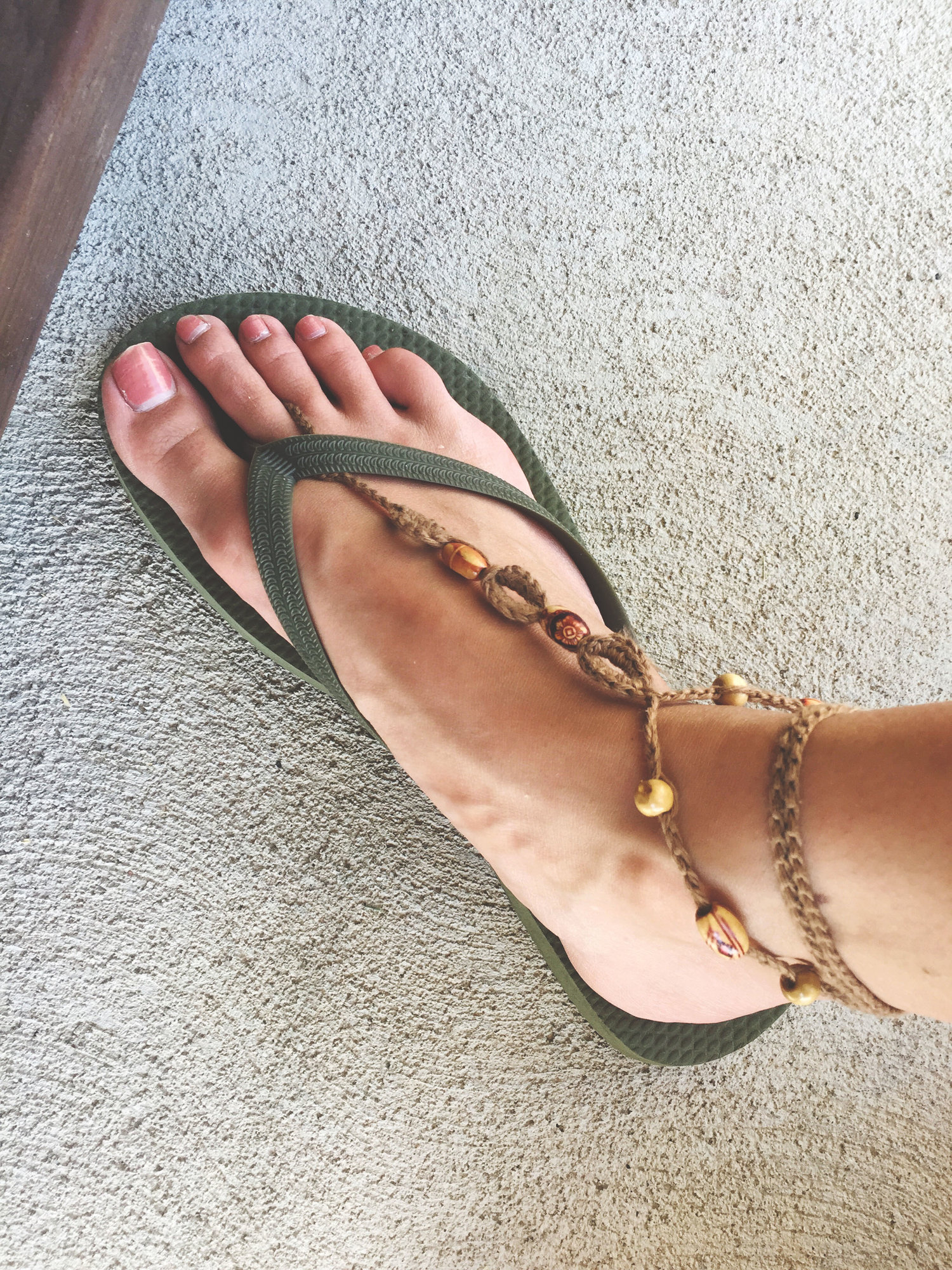 Crochet Pattern for Barefoot Sandals — Megmade with Love