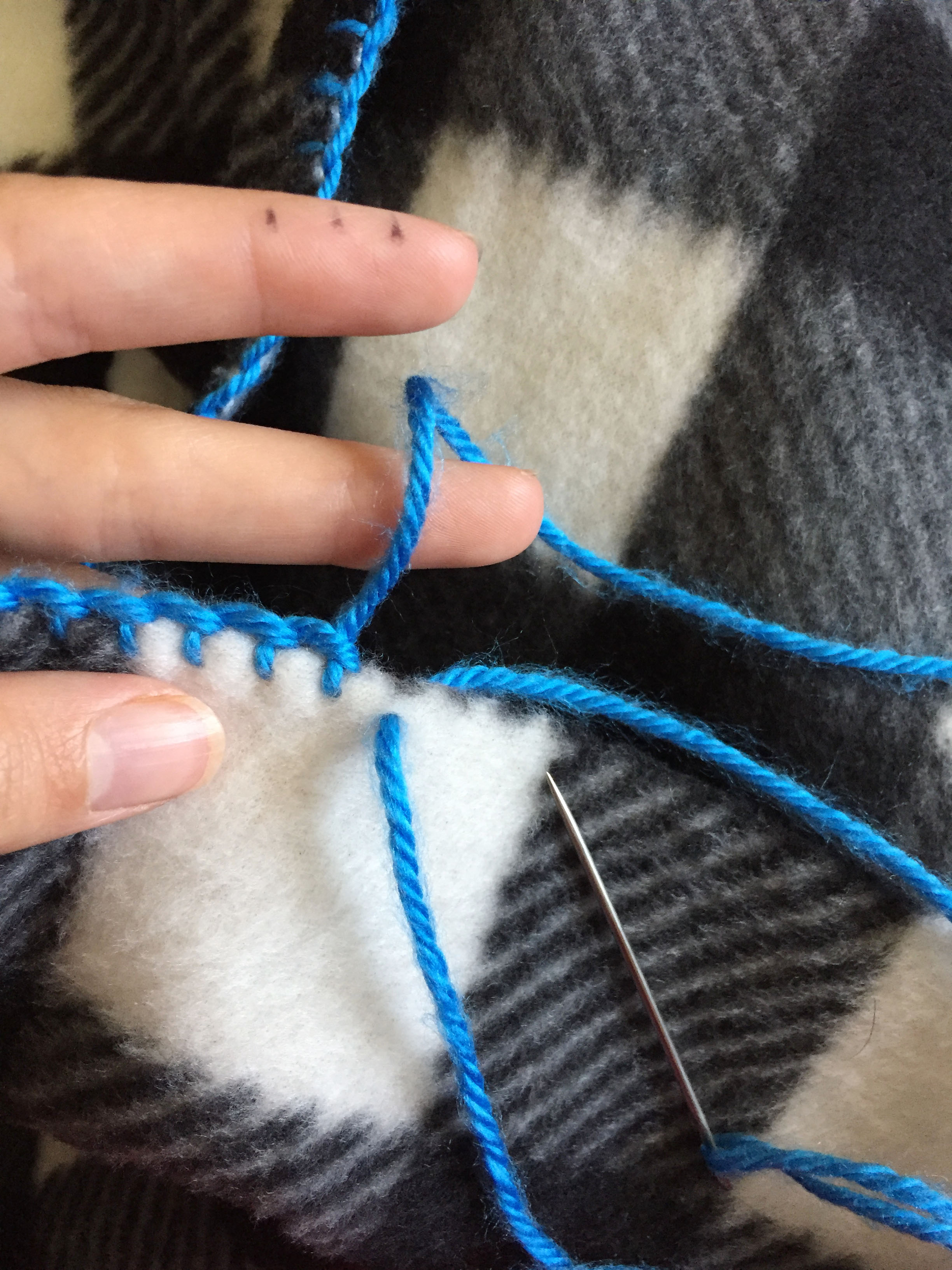 How To Crochet Around Fabric Three Different Ways Megmade With Love