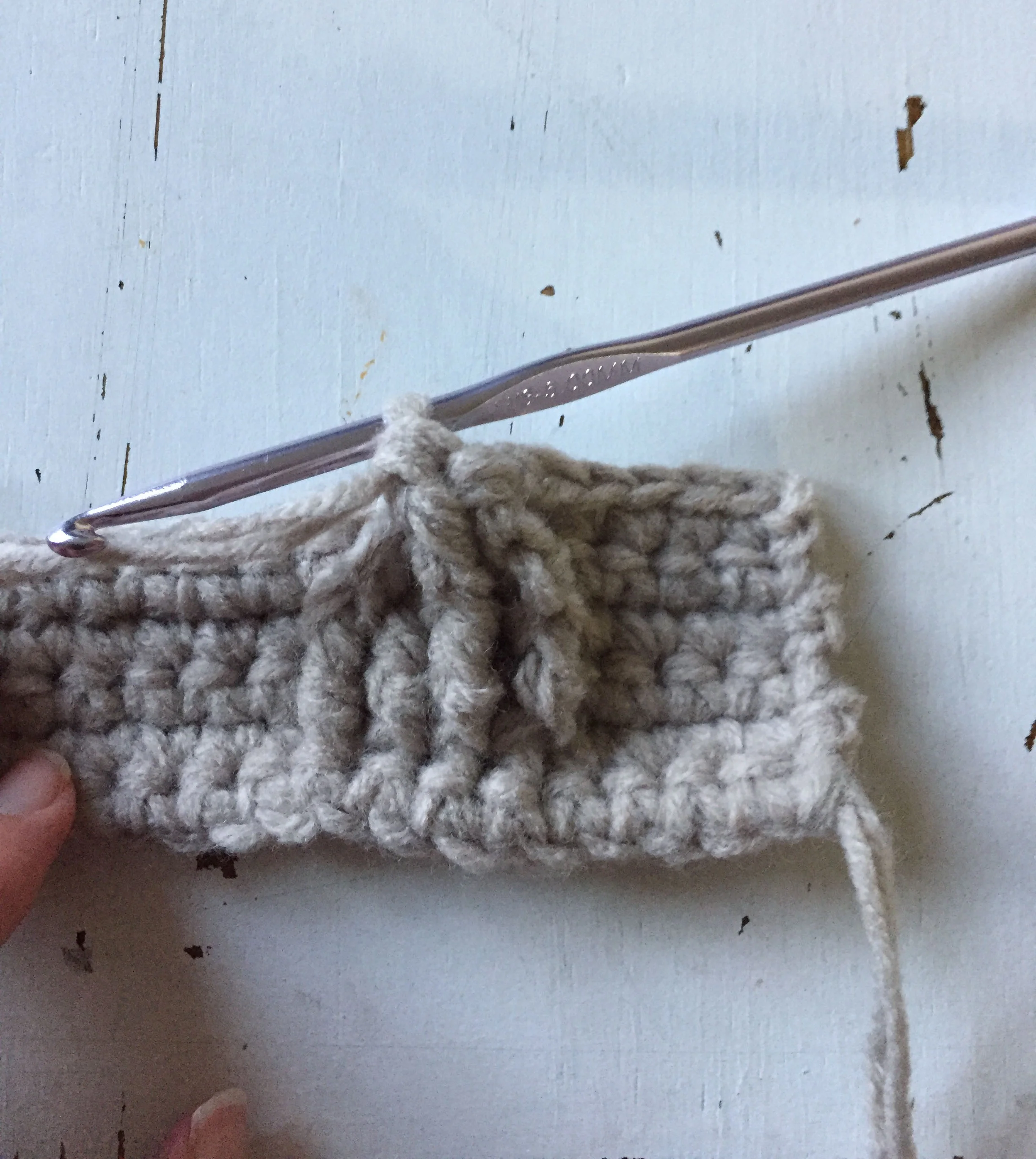 you will do the same thing as shown in these photos for the other cable on the other side of the big ones in the middle...