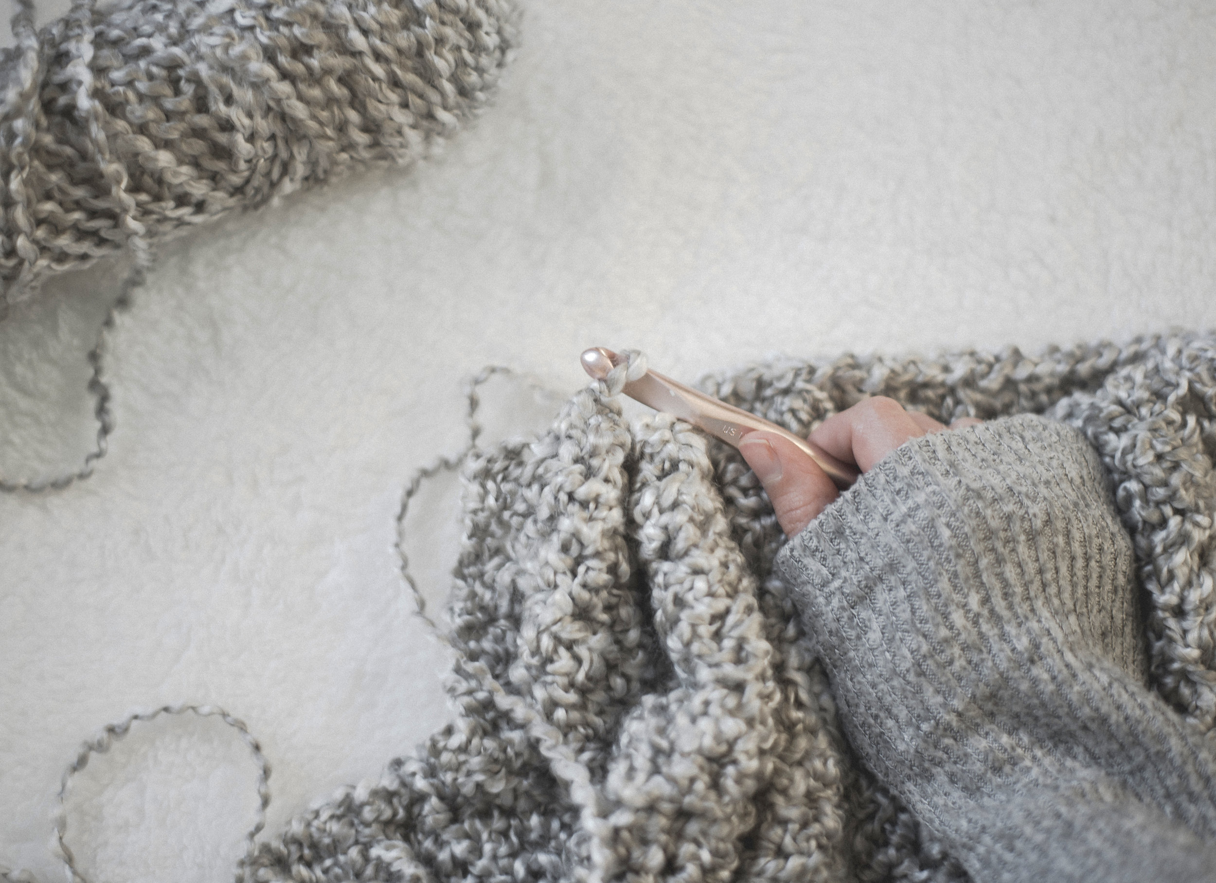 A Few Helpful Tips for Working with Homespun Yarn — Megmade with Love