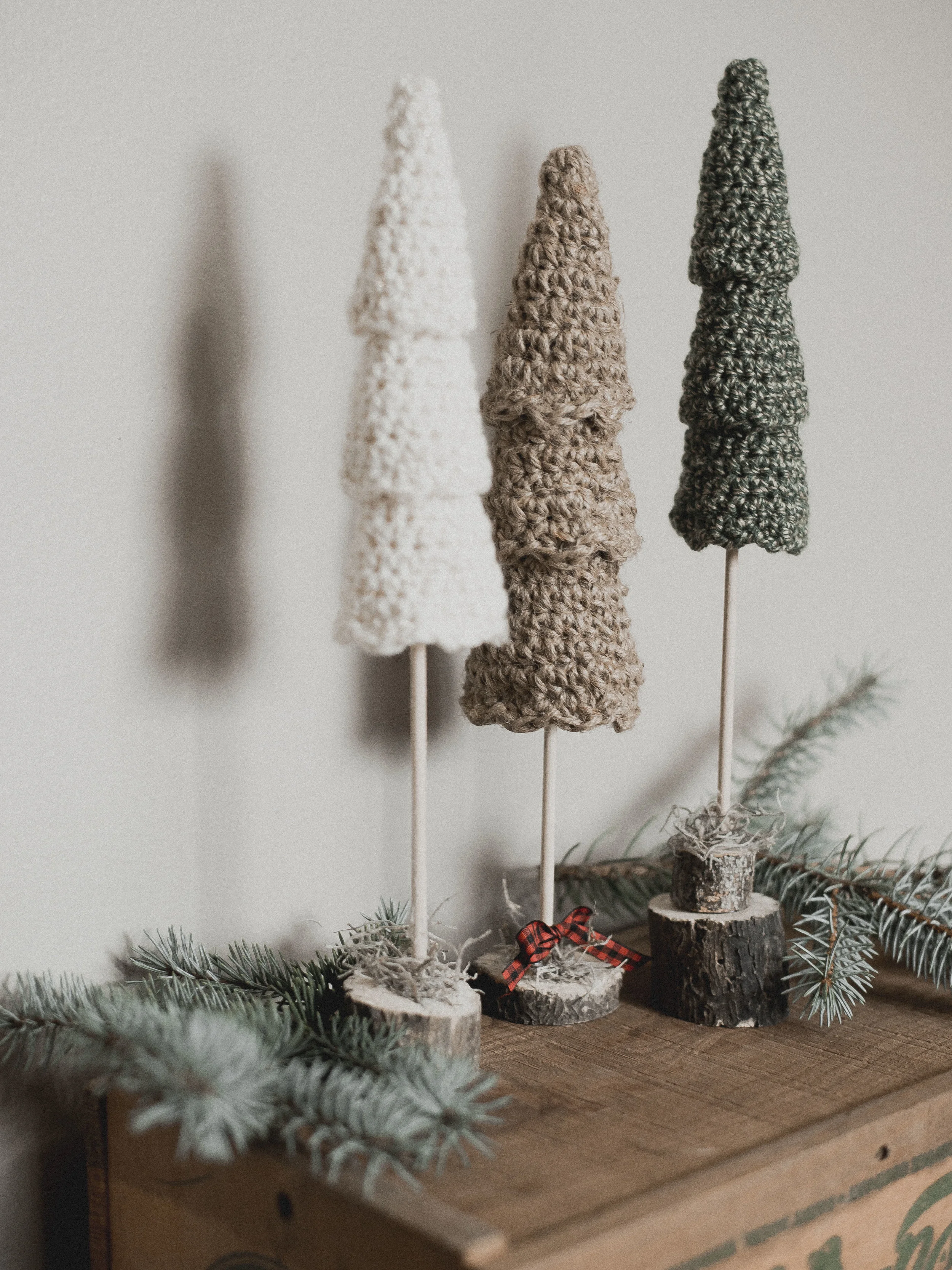 Christmas Tree Crochet Kit for Beginners Simple