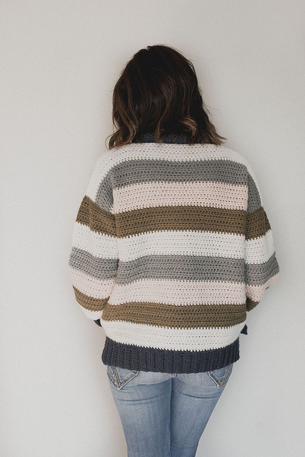 Free Crochet Pattern - Retro Stripes Sweater — Megmade with Love