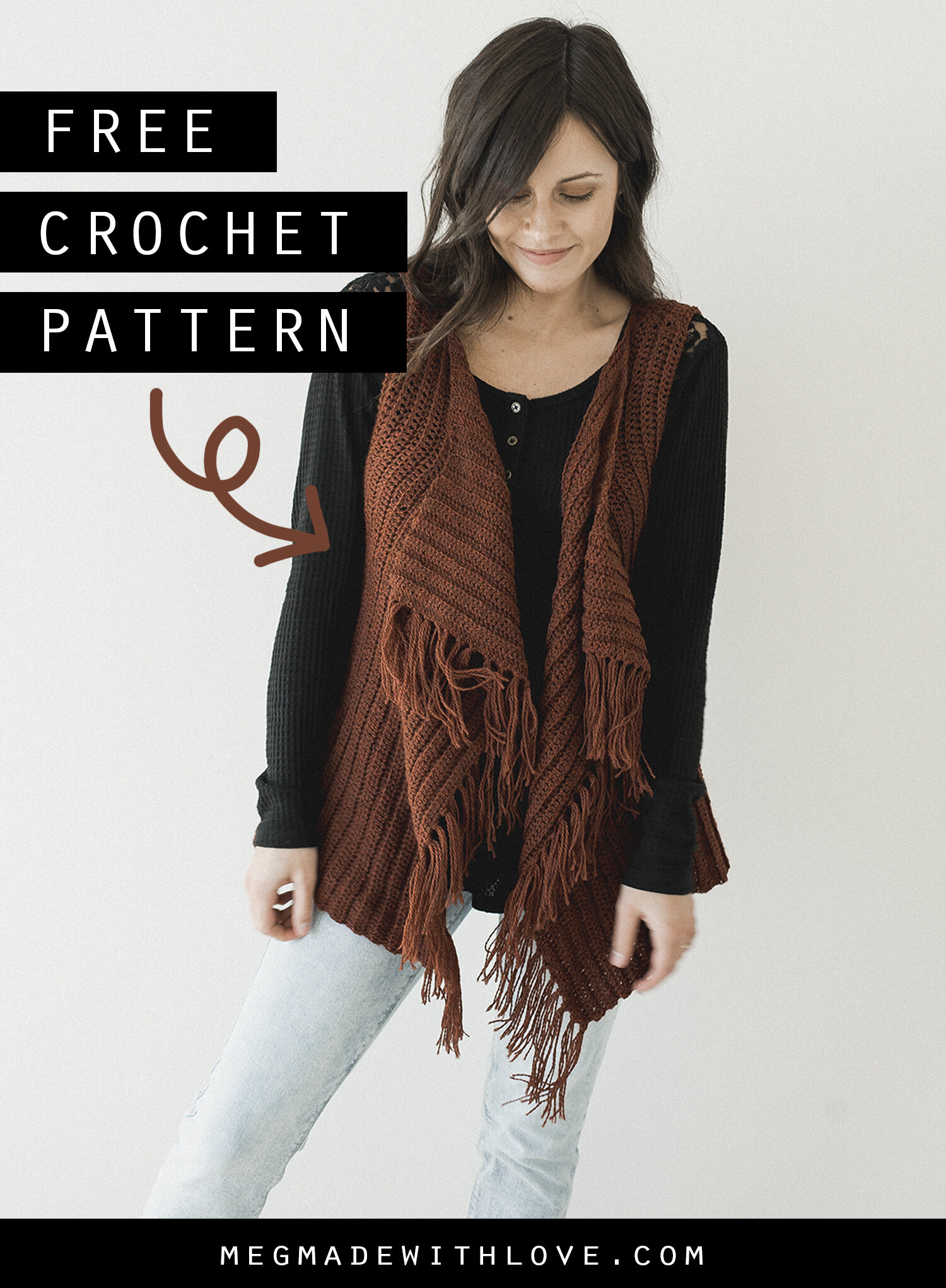 Seasoned Sweater Vest - Free Crochet Pattern — Megmade with Love