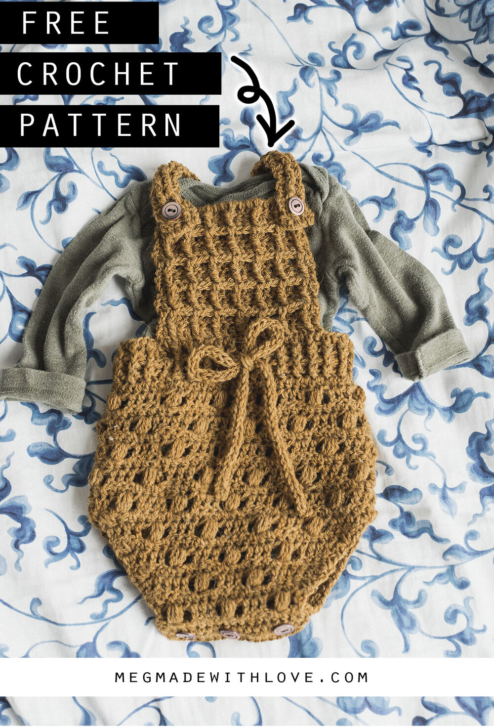 The Butterscotch Onesie   Free Crochet Pattern — Megmade with Love
