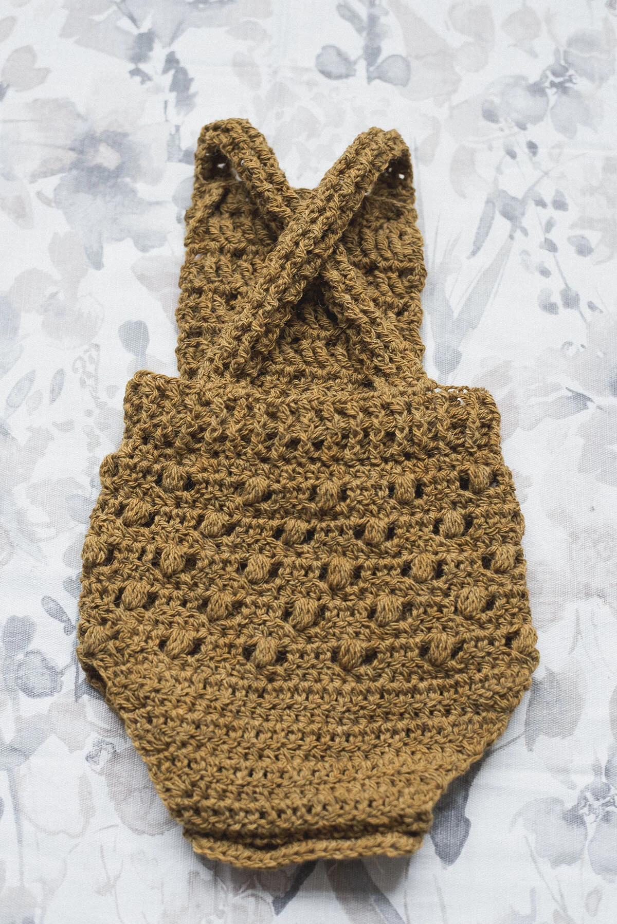 crochet onesie baby