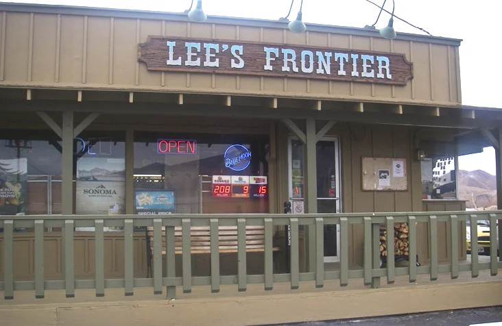 Open 24 hours a day, Lee's Frontier has liquor, a deli, and gas.