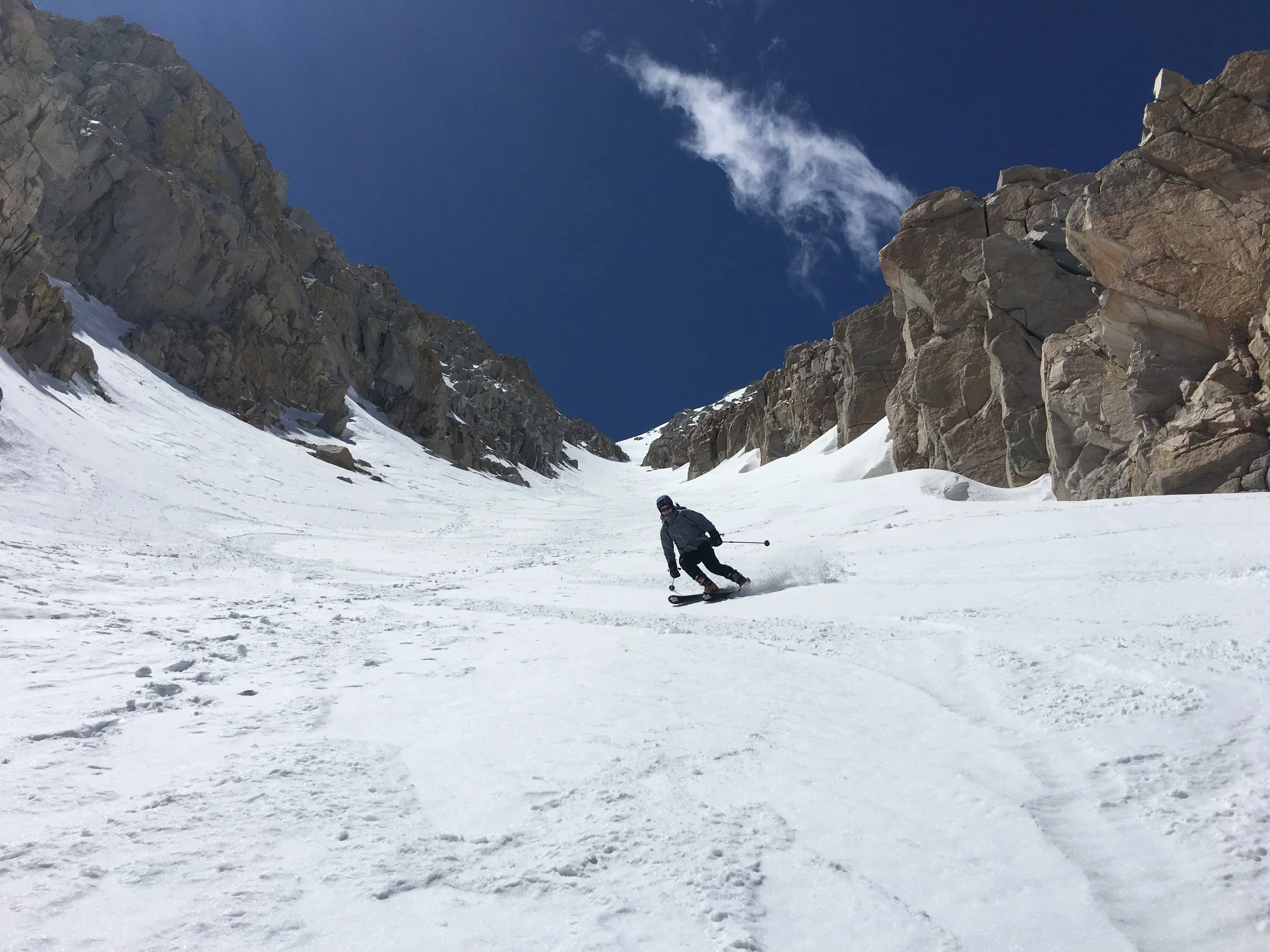 The Eastern Sierra offers countless options for backcountry touring (Photo by Samuel Kahn )