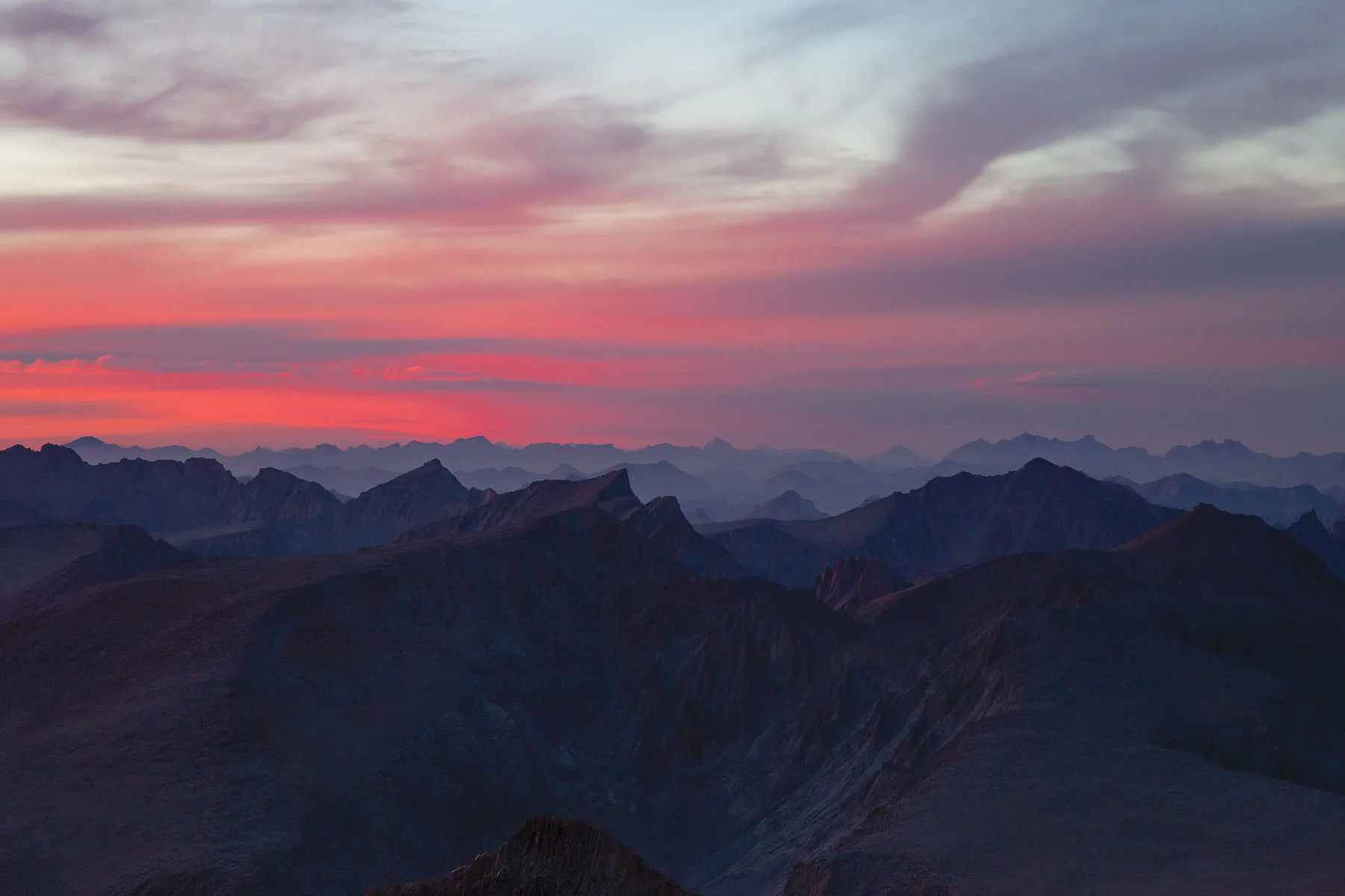 The highest point in the contiguous U.S. features some of the best sunsets on the planet