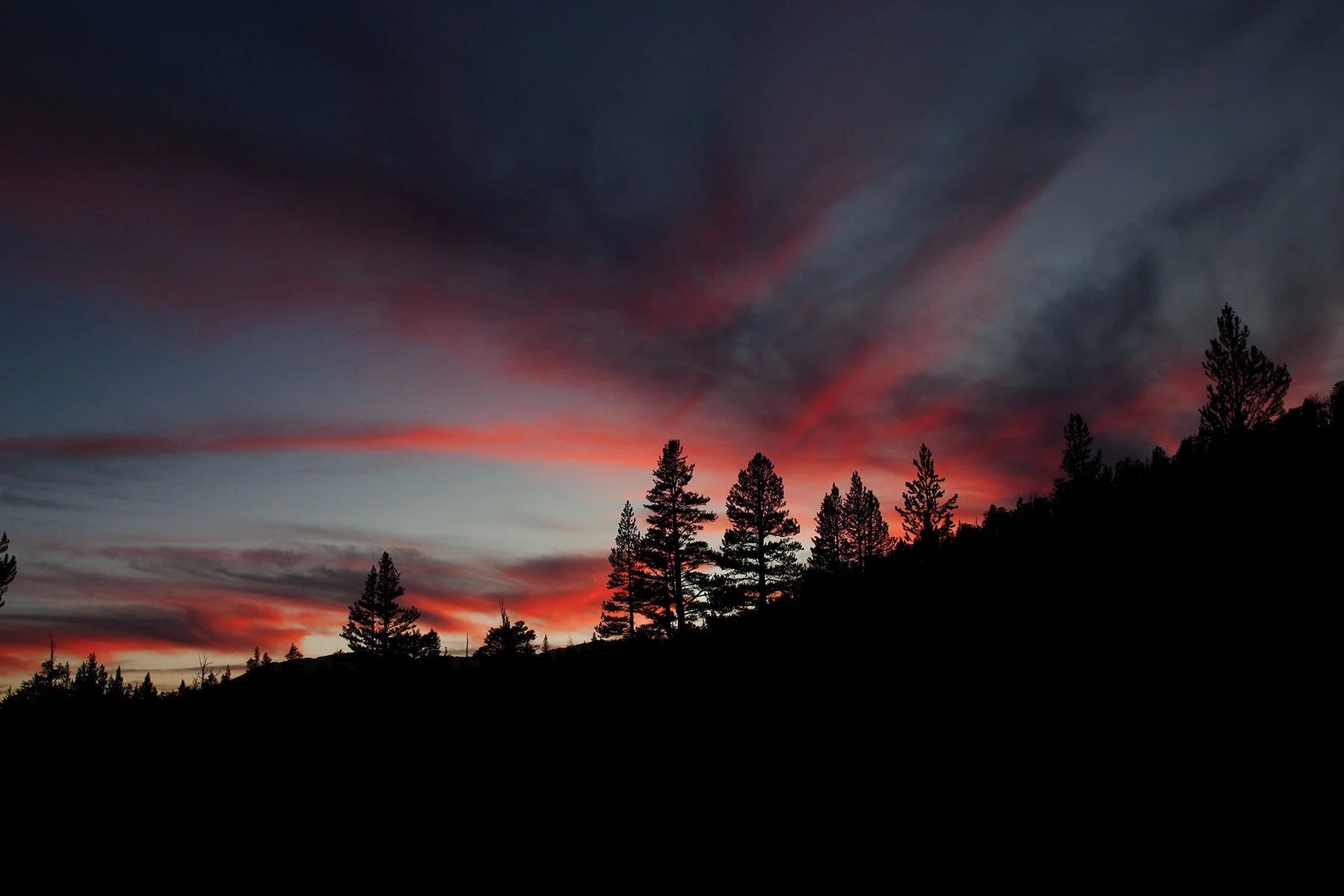 The sunsets are always a little richer above 10,000 feet