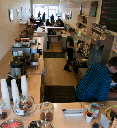 Black Sheep offers a cozy setting and friendly staff