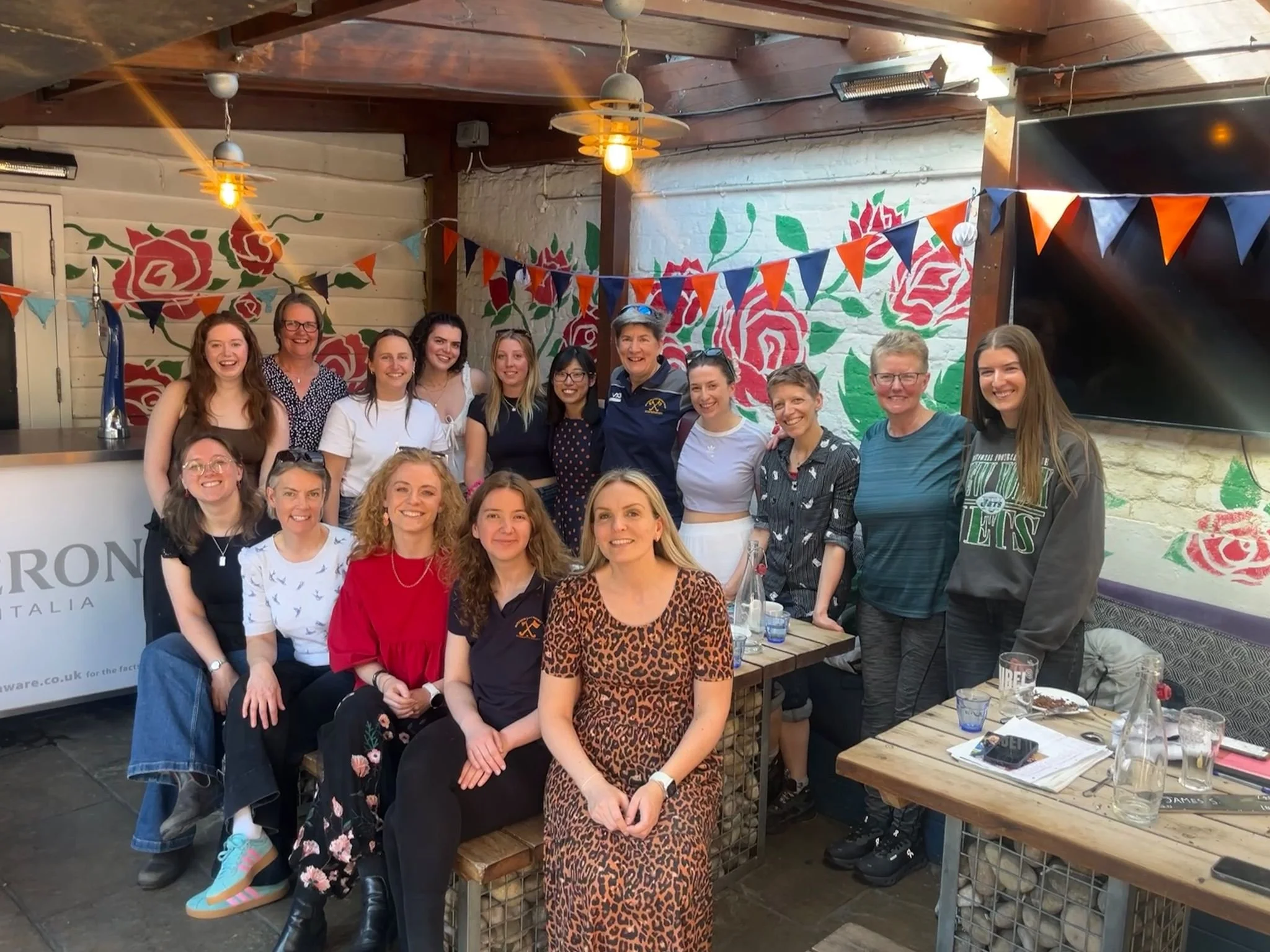 End of season party for Mitcham Ladies Hockey Club