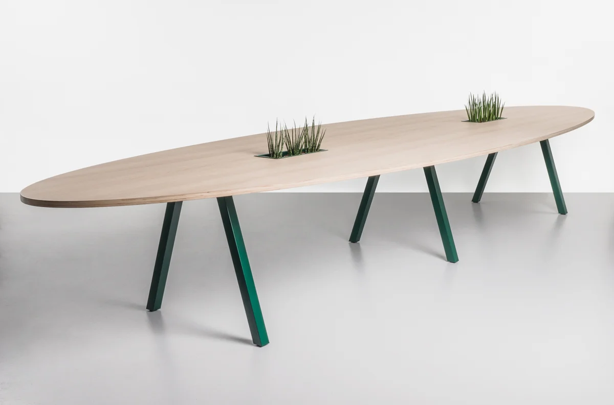 Verde vergadertafel
