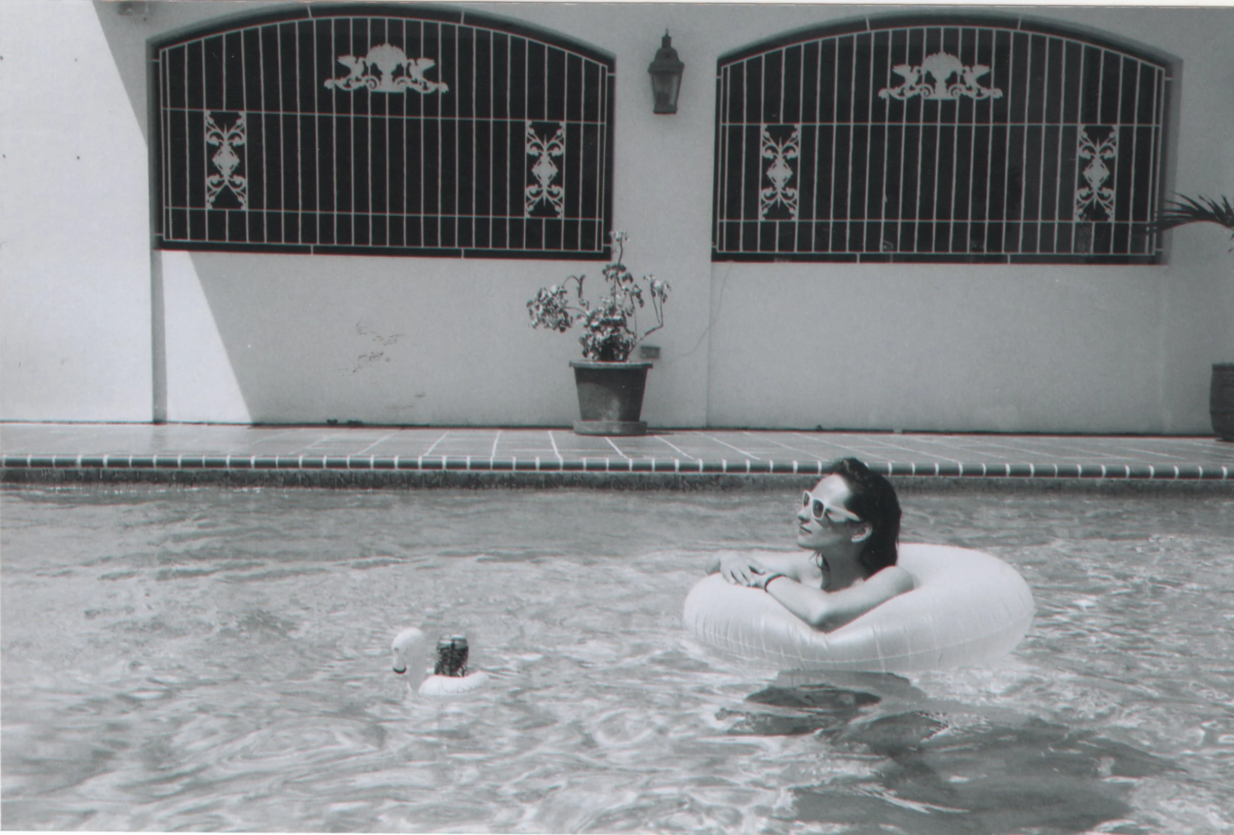 Shelly in the Pool, 2014, 35mm