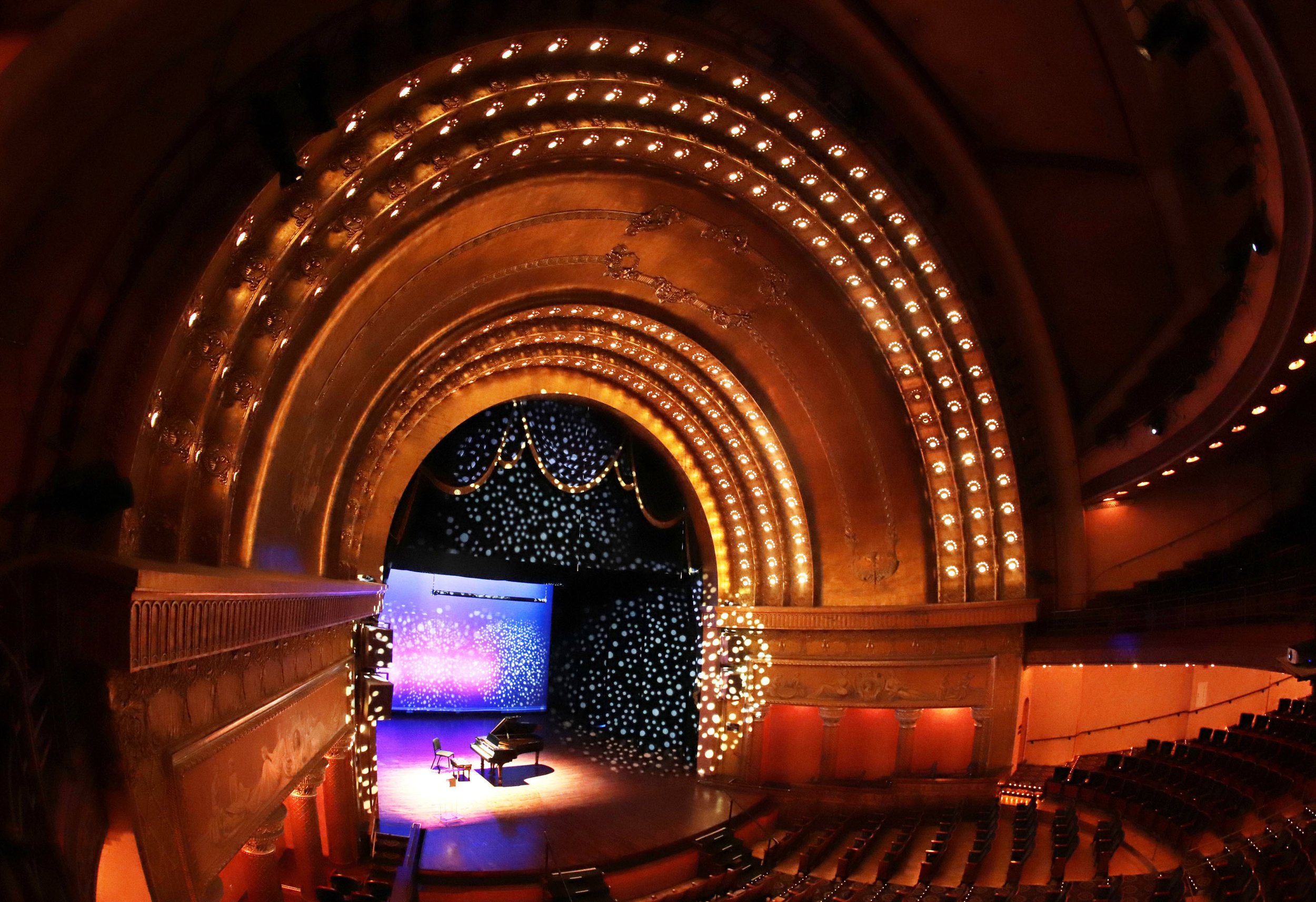  View from the balcony of the Southern Theater in Columbus, OH 