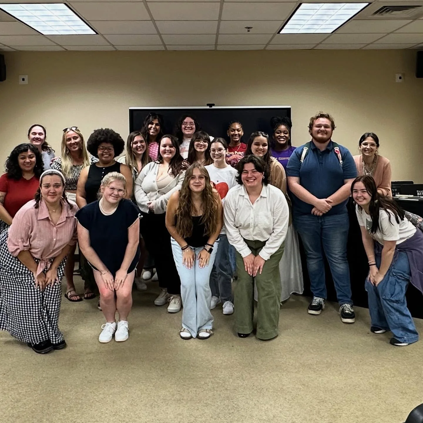 First Studio LKB of the year ✅ So excited for our group! 

(Missing four students!)