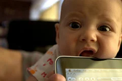Here is a list of the iPhone and iPad apps for babies