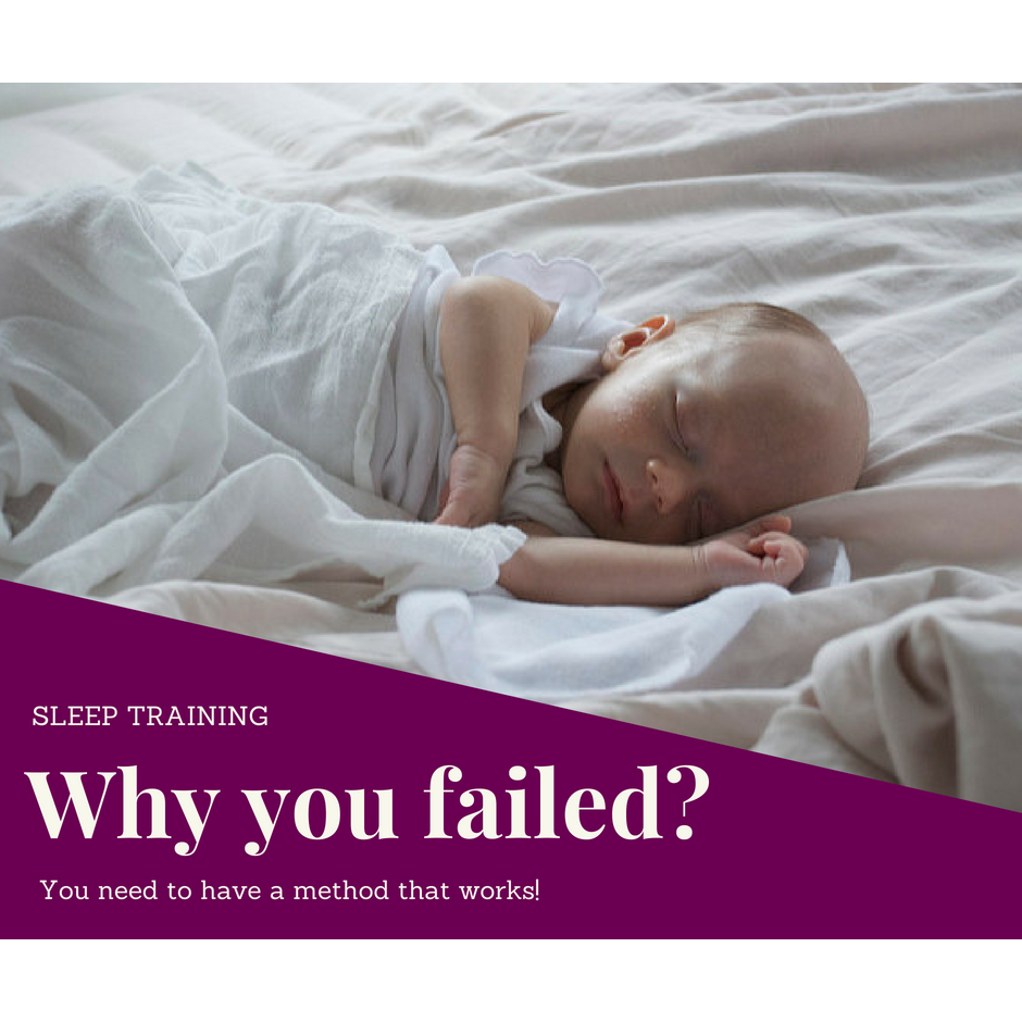 Why You Failed Sleep Training Your Child?