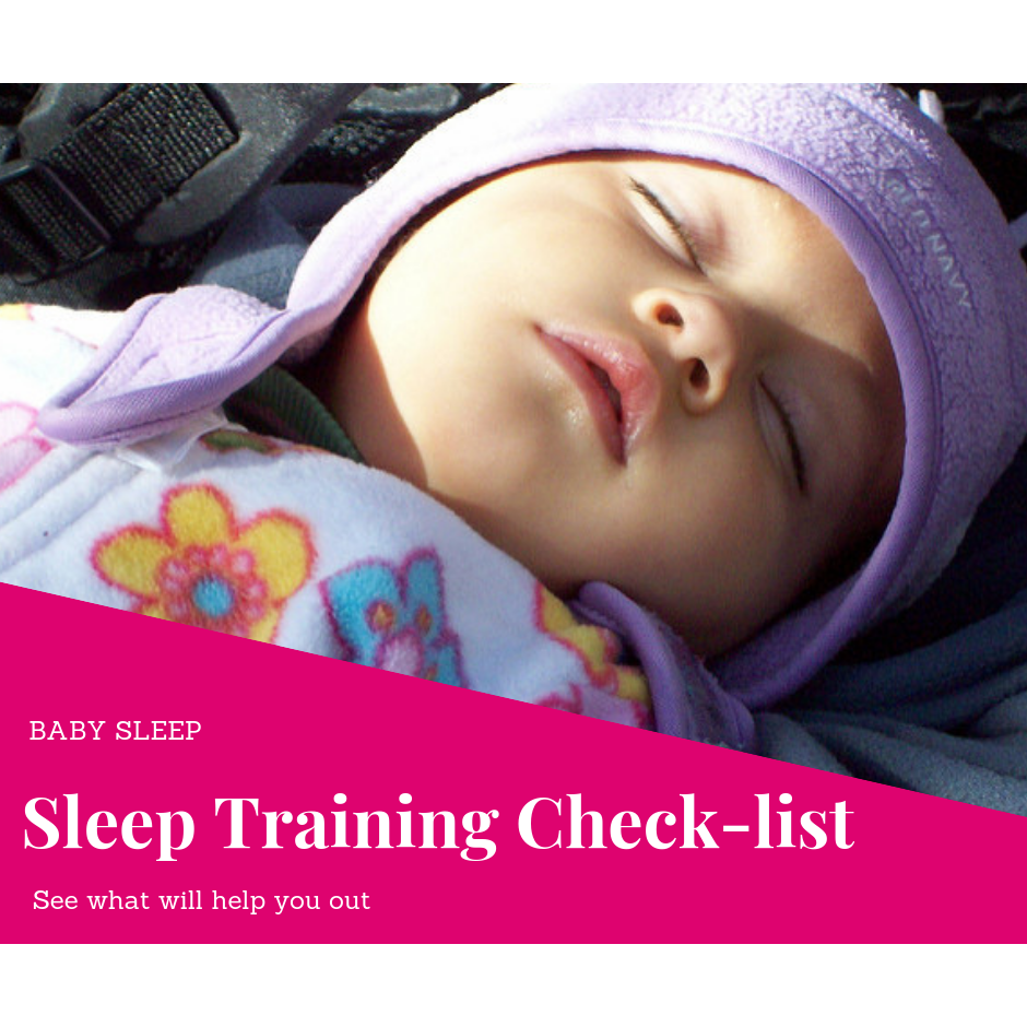 Sleep Training Check-list
