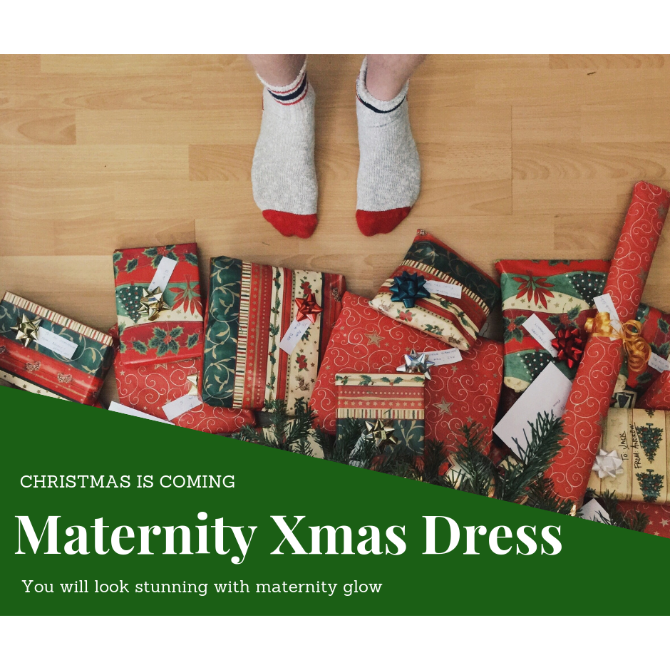 Maternity Christmas Dress