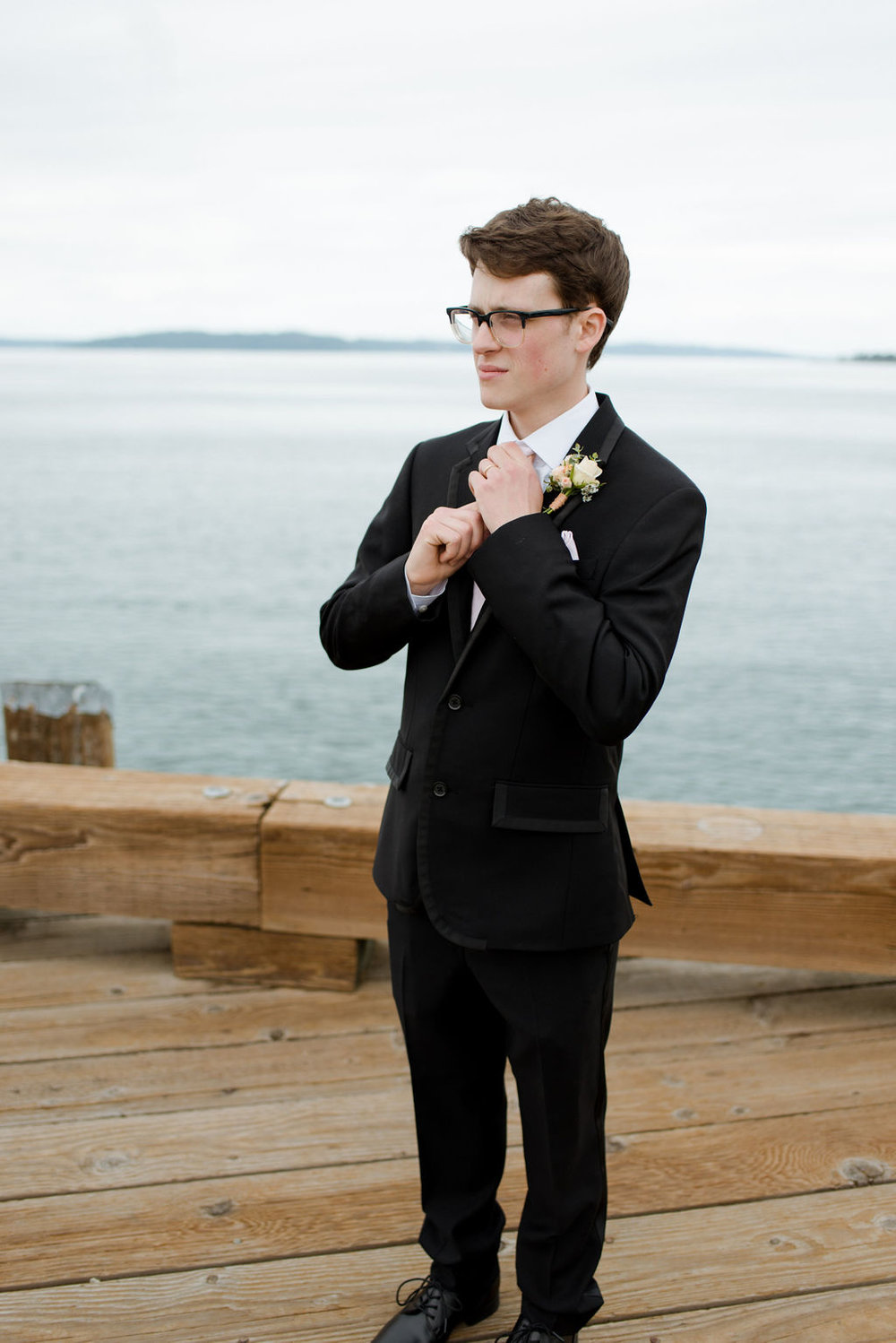 Groom at Old Town Dock