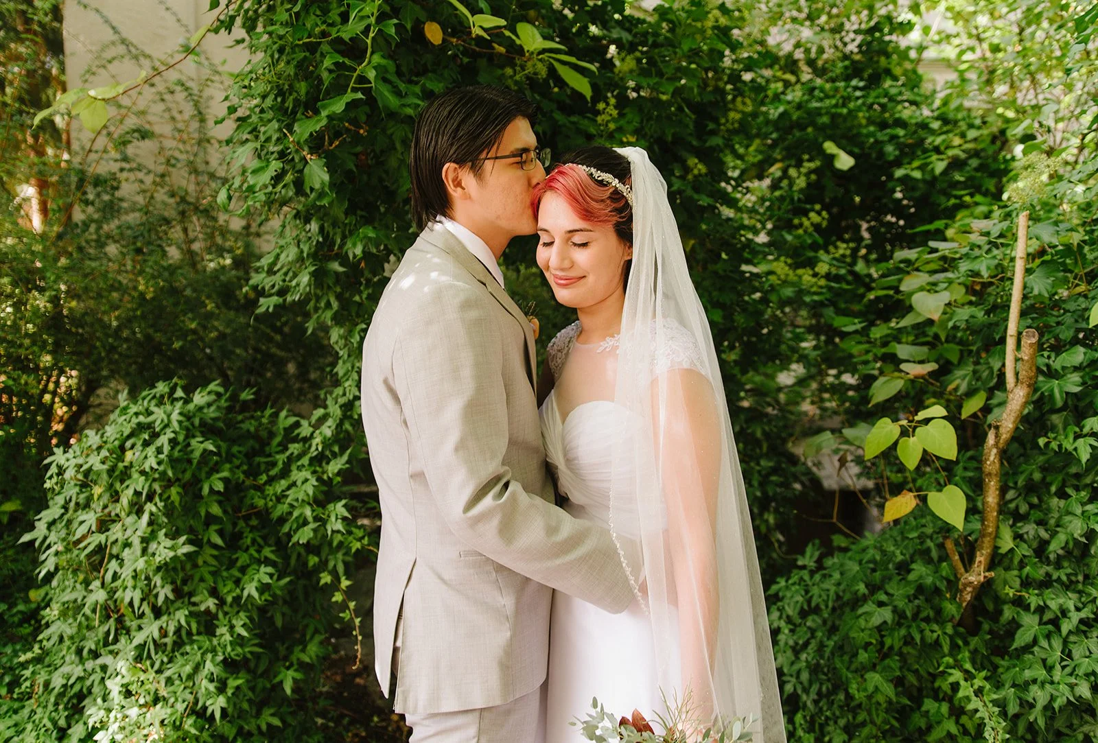Couple just married in Washington State