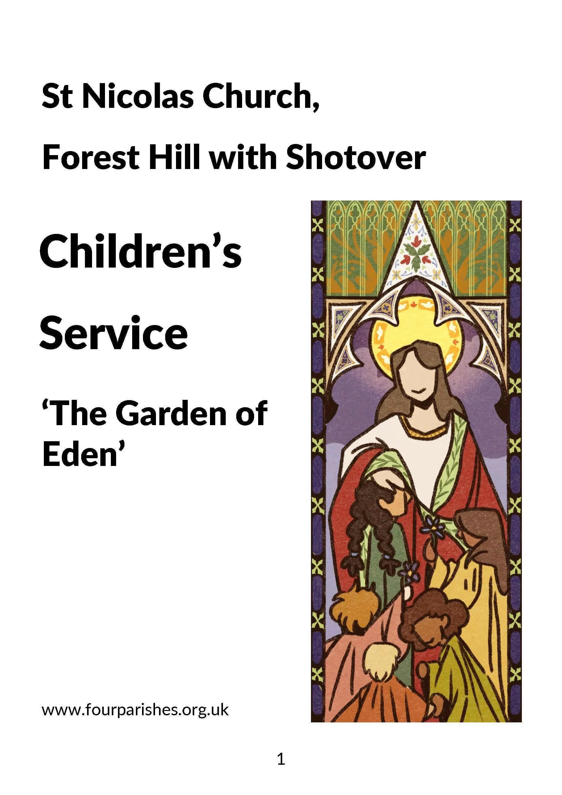 Children's Church at St Nicolas
