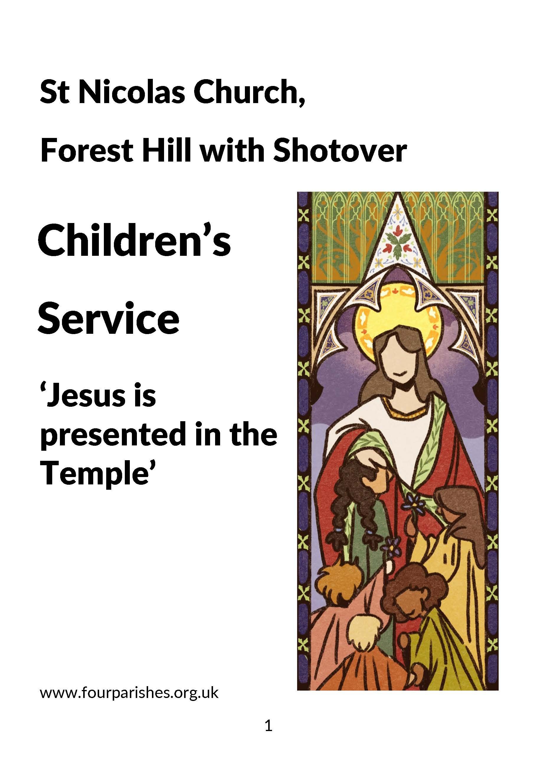 Children's Church at St Nicolas