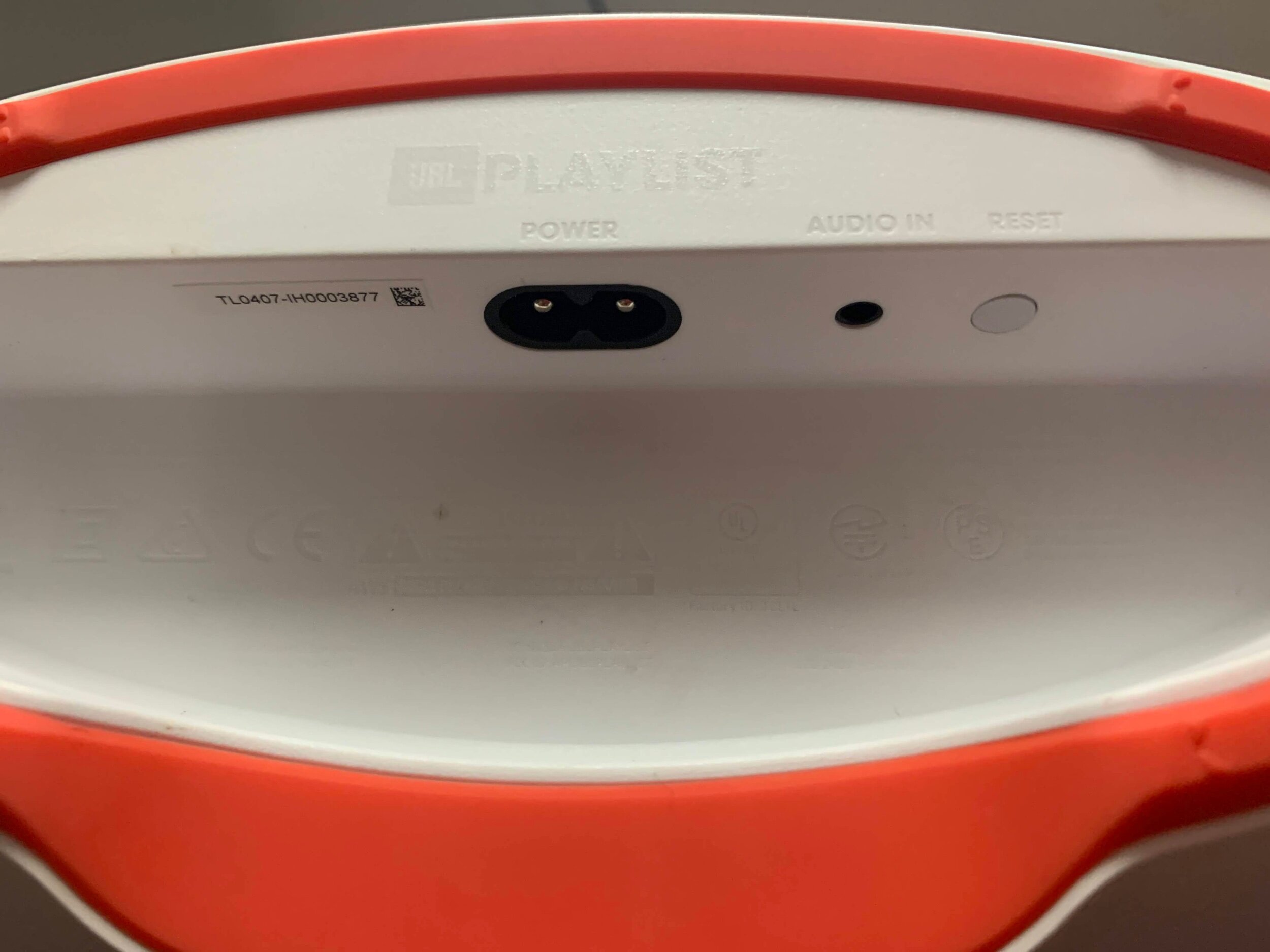 jbl playlist no power