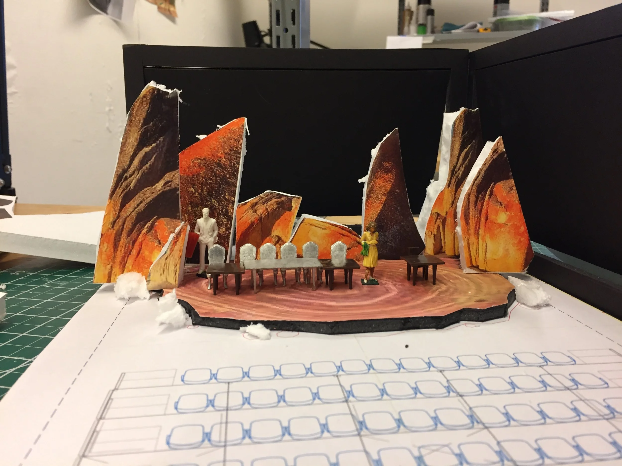  Sketch Model 1/4”=1’ scale 