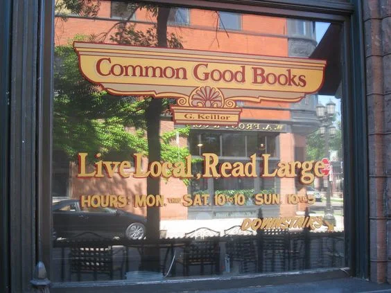 Reading at Common Good Books in St. Paul, MN