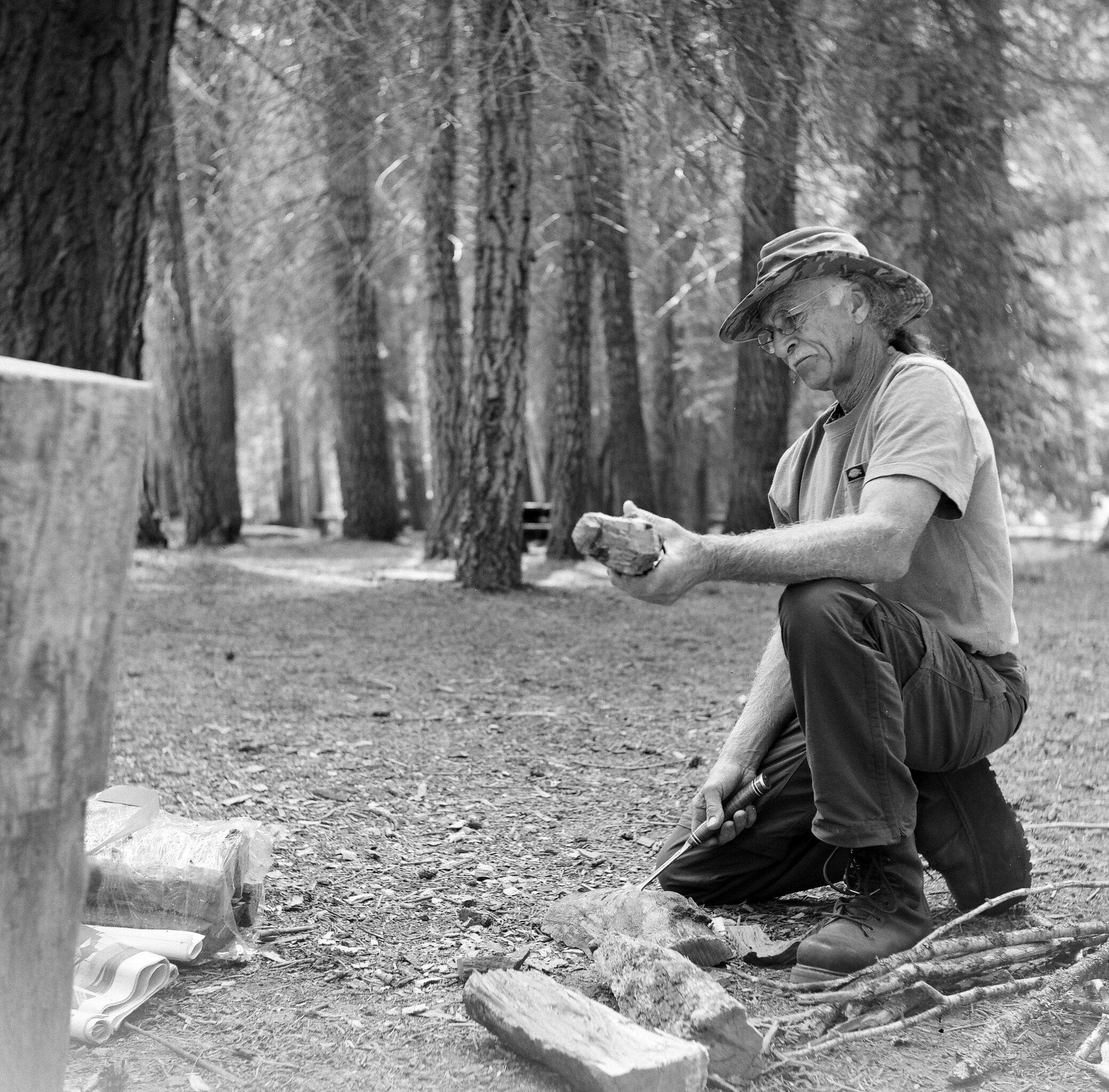 Dad, Stony Creek, Sequoia National Park, California