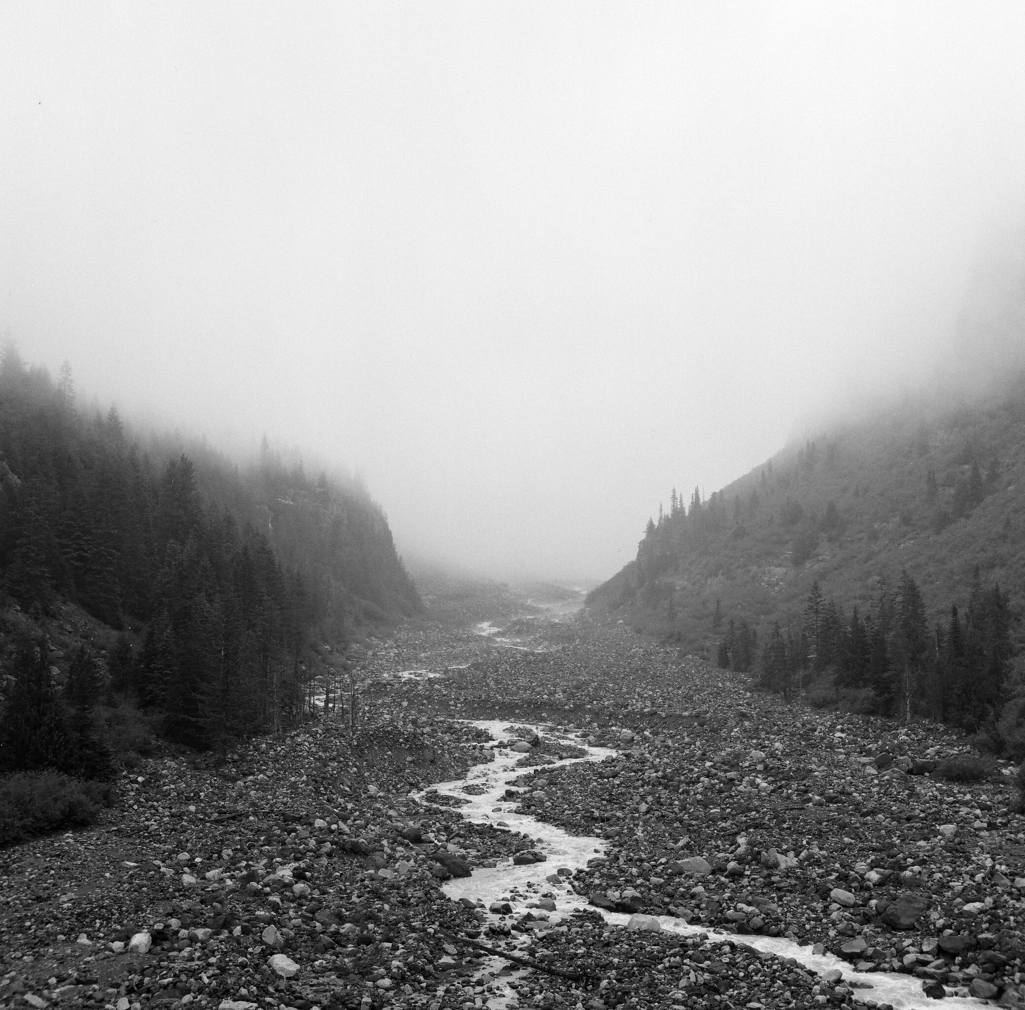 Nisqually River, Mt. Rainier National Park, Washington