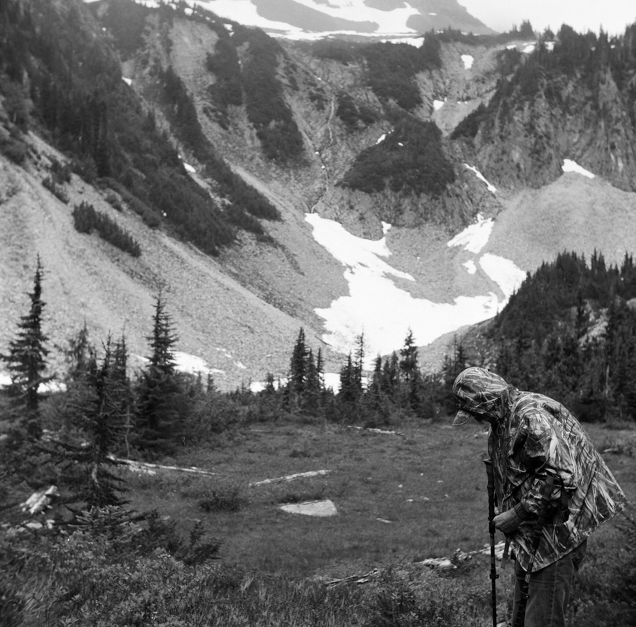 Dad, Snow Lake Trail, Mt. Rainier National Park, Washington